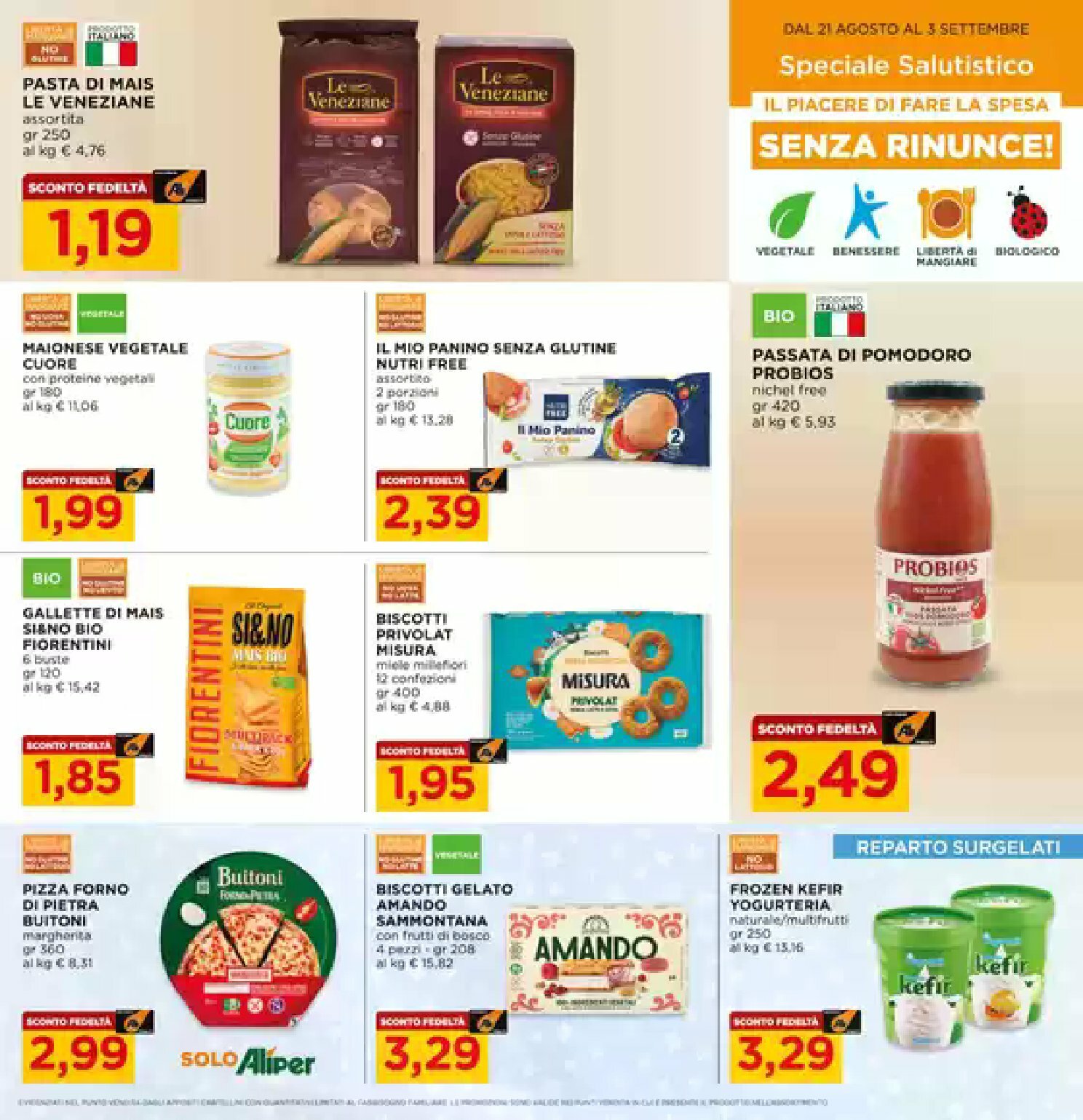 ali-aliper - Volantino Ali - Aliper valido dal 21/08 al 03/09 - page: 17