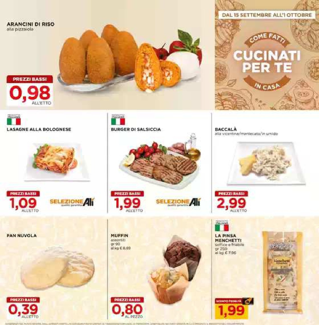 ali-aliper - Volantino Ali - Aliper valido dal 15/09 al 01/10 - page: 9
