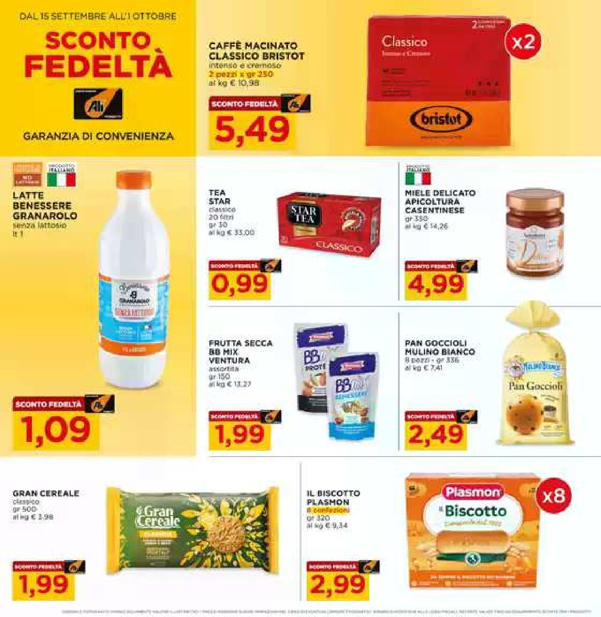 ali-aliper - Volantino Ali - Aliper valido dal 15/09 al 01/10 - page: 12