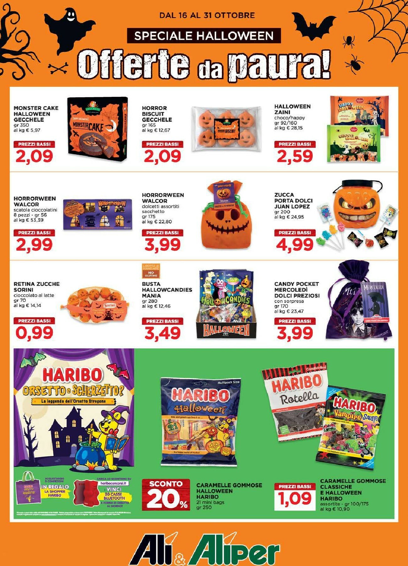 ali-aliper - Volantino Ali - Aliper - Halloween valido dal 16/10 al 31/10