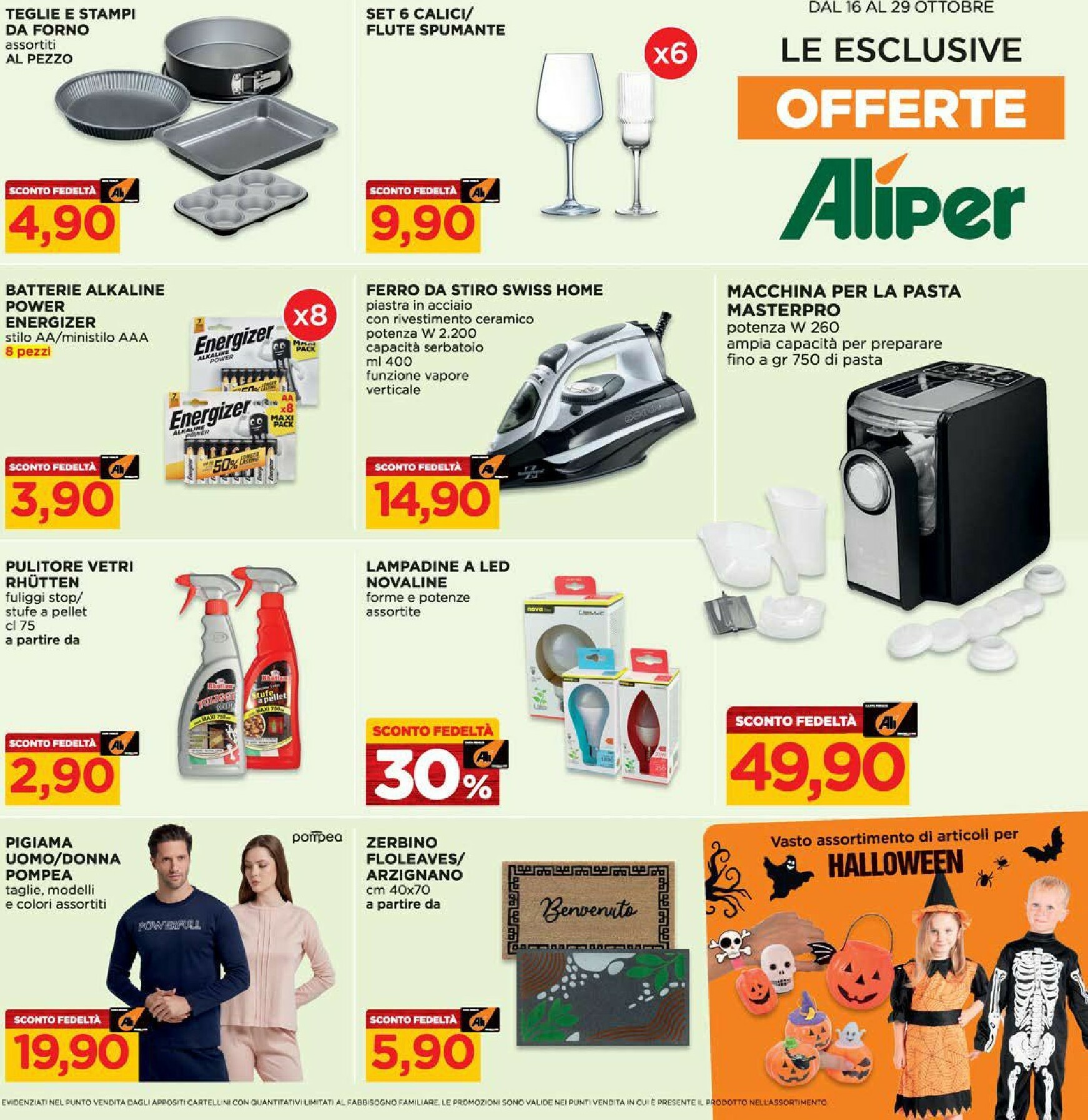 ali-aliper - Volantino Ali - Aliper valido dal 16/10 al 29/10 - page: 19