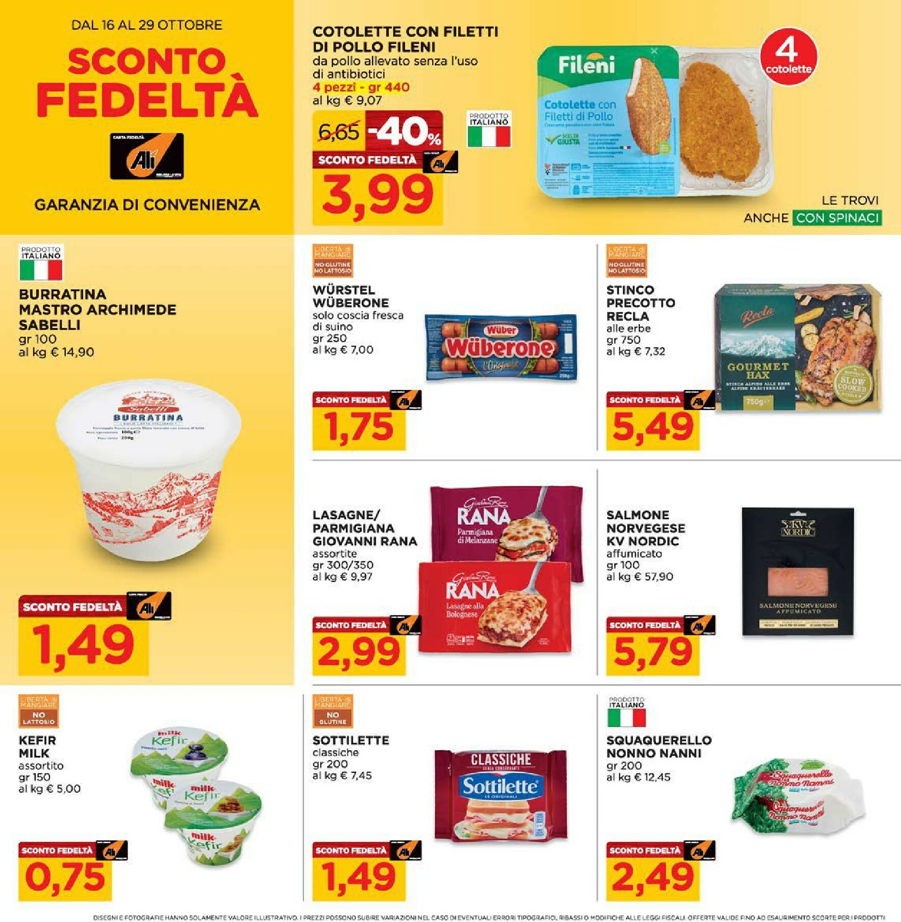 ali-aliper - Volantino Ali - Aliper valido dal 16/10 al 29/10 - page: 12