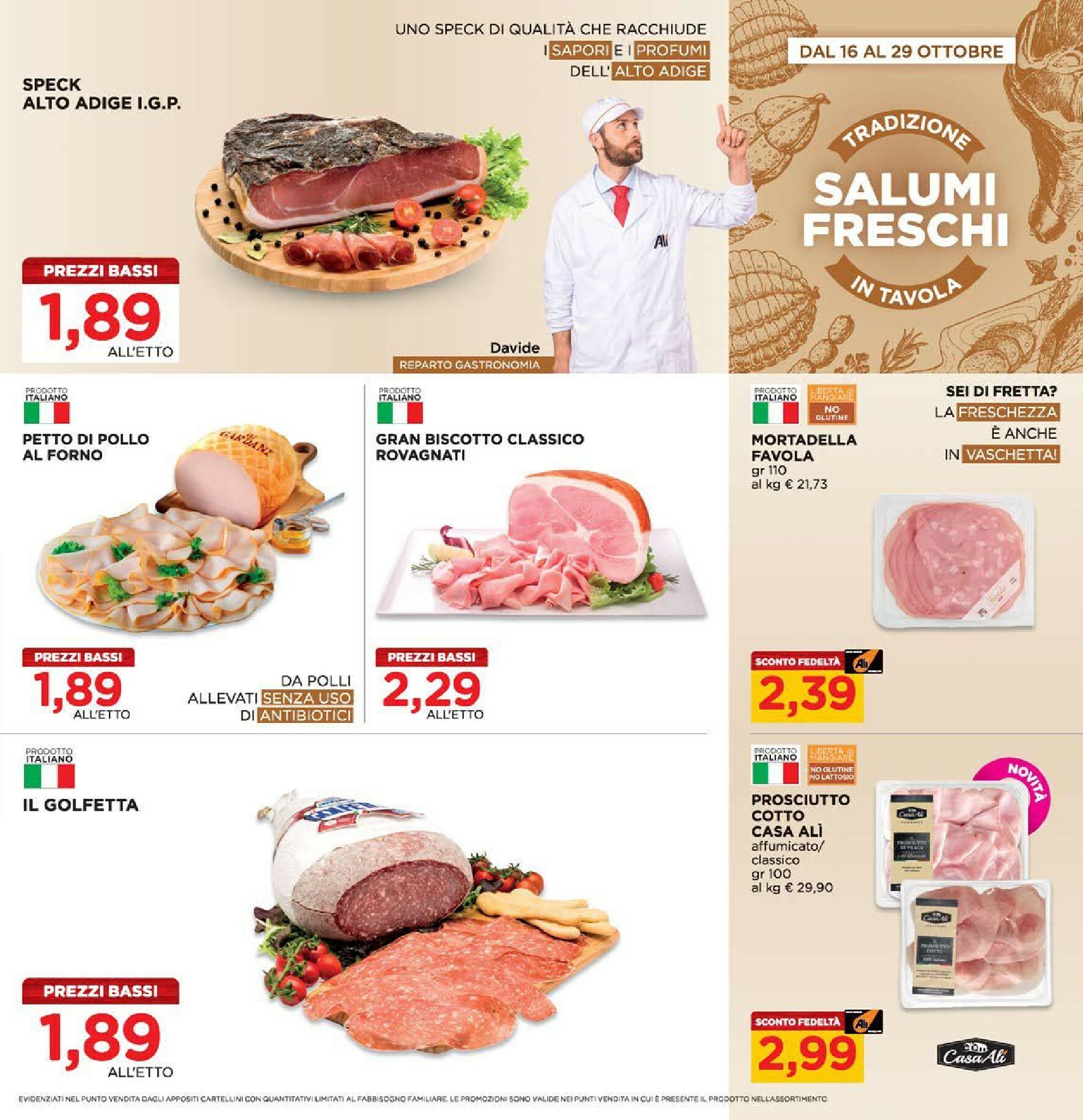 ali-aliper - Volantino Ali - Aliper valido dal 16/10 al 29/10 - page: 9