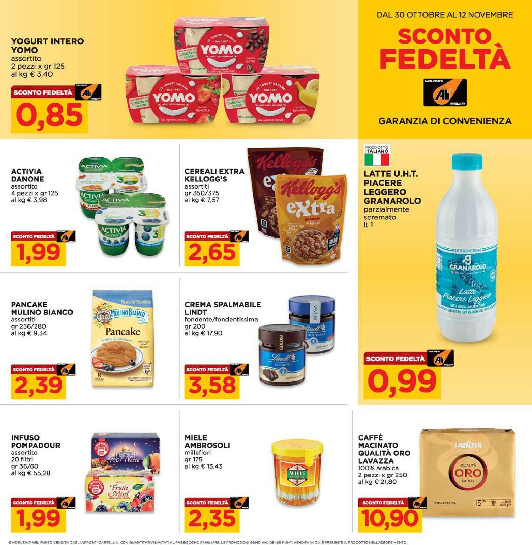 ali-aliper - Volantino Ali - Aliper valido dal 30/10 al 12/11 - page: 11
