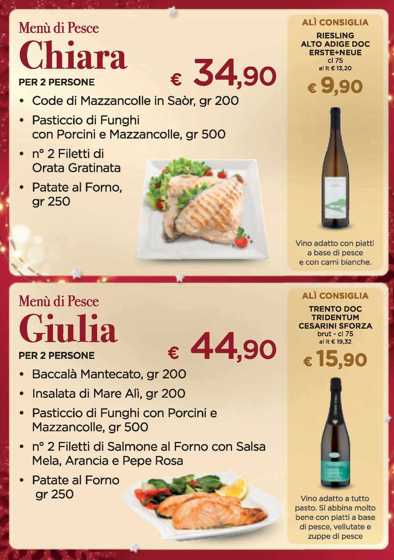 ali-aliper - Volantino Ali - Aliper - Menu delle Feste valido dal 08/12 al 31/12 - page: 2