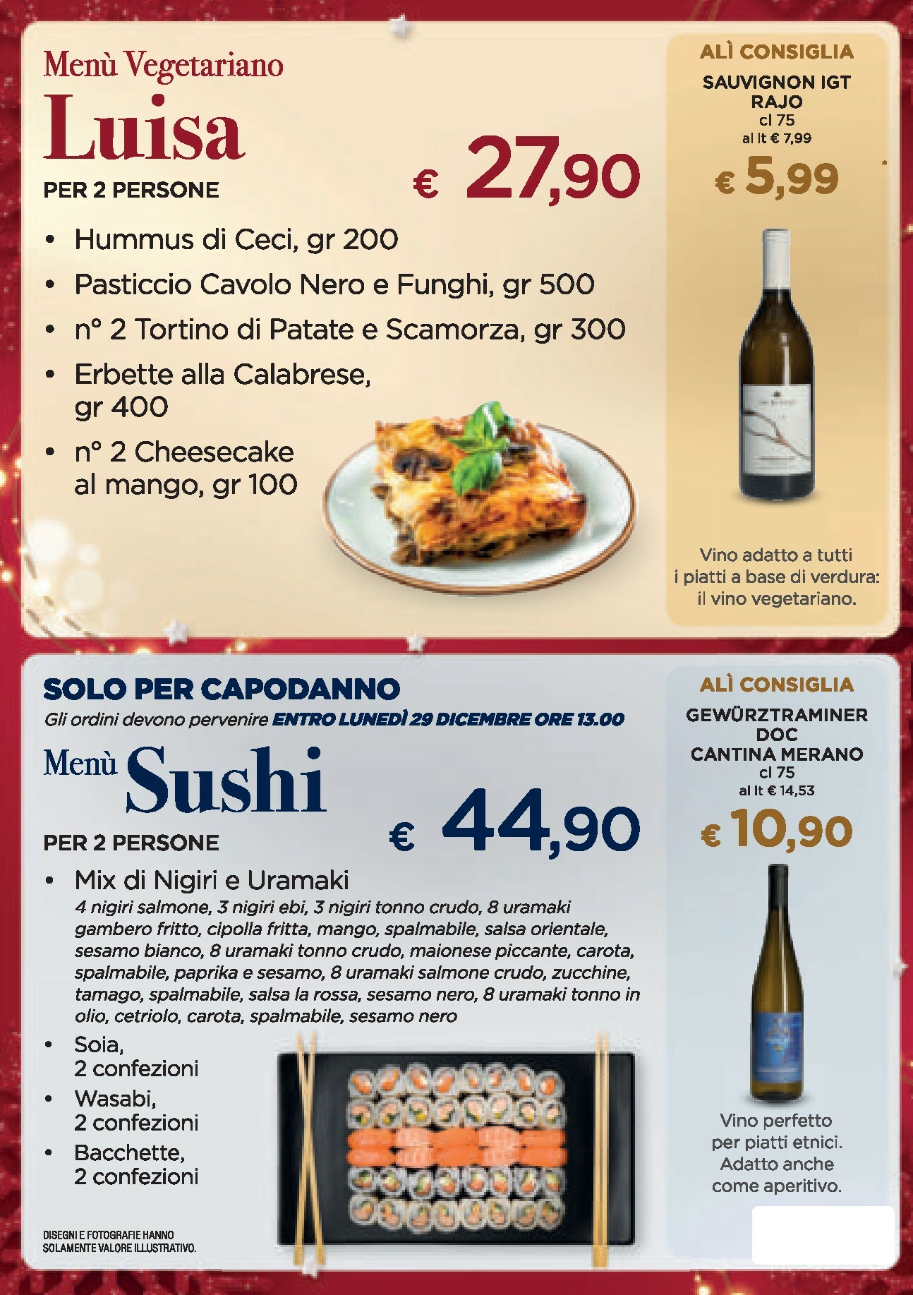 ali-aliper - Volantino Ali - Aliper - Menu delle Feste valido dal 08/12 al 31/12 - page: 4