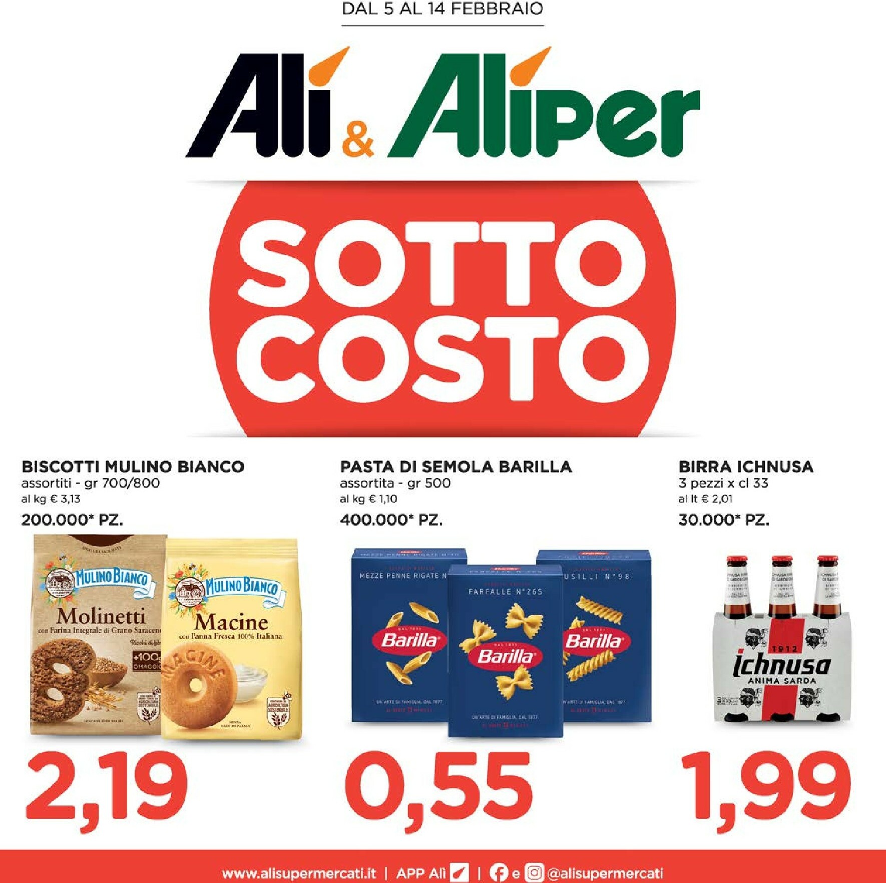 ali-aliper - Volantino Ali - Aliper valido dal 05/02/2026 al 14/02/2026