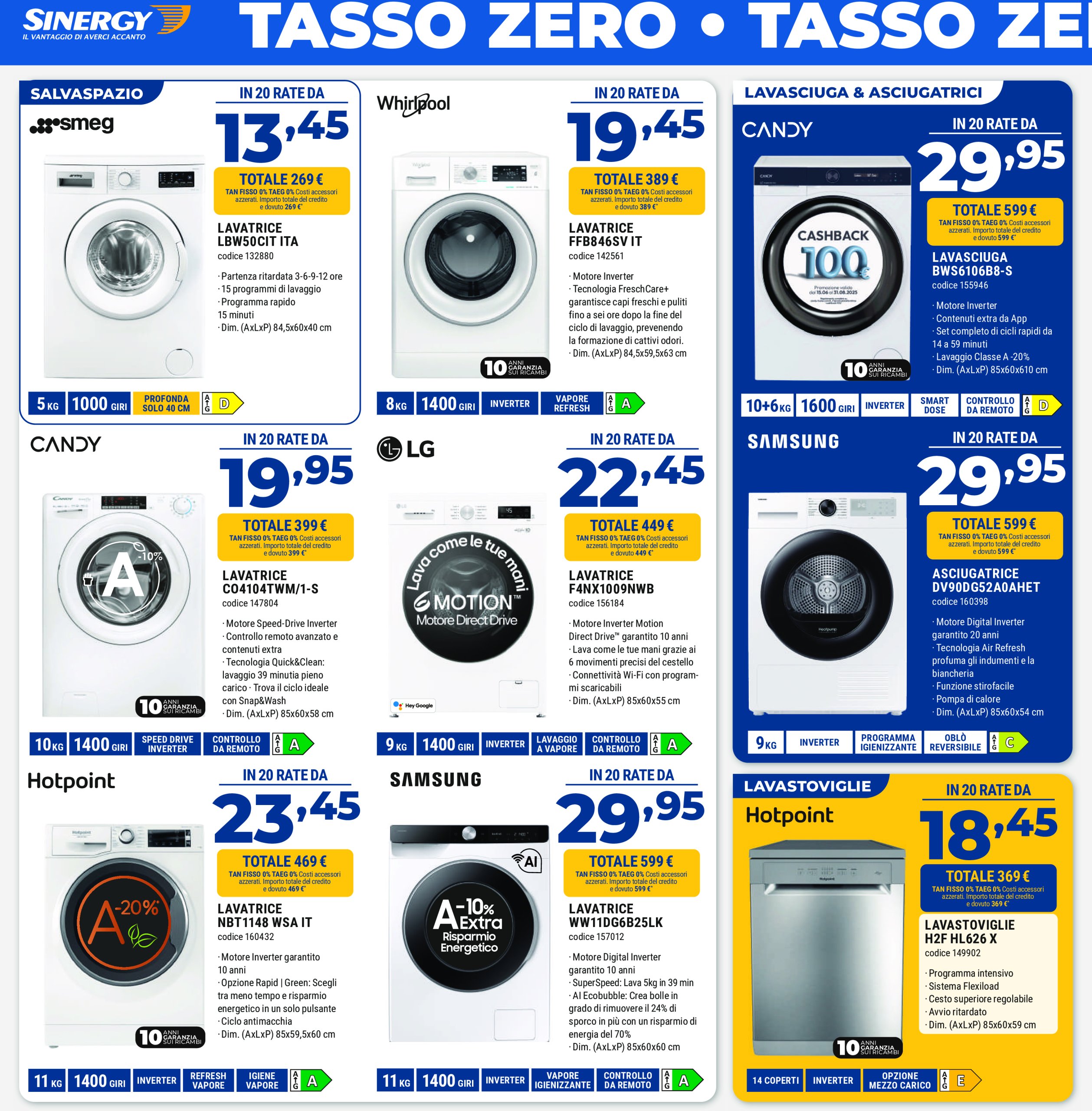 sinergy - Volantino Sinergy valido dal 18/07 al 07/08 - page: 4