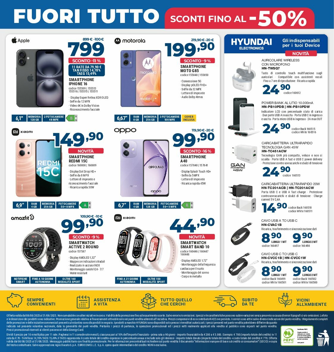 sinergy - Volantino Sinergy valido dal 08/08 al 31/08 - page: 8