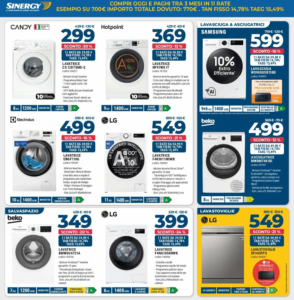 sinergy - Volantino Sinergy valido dal 08/08 al 31/08 - page: 2