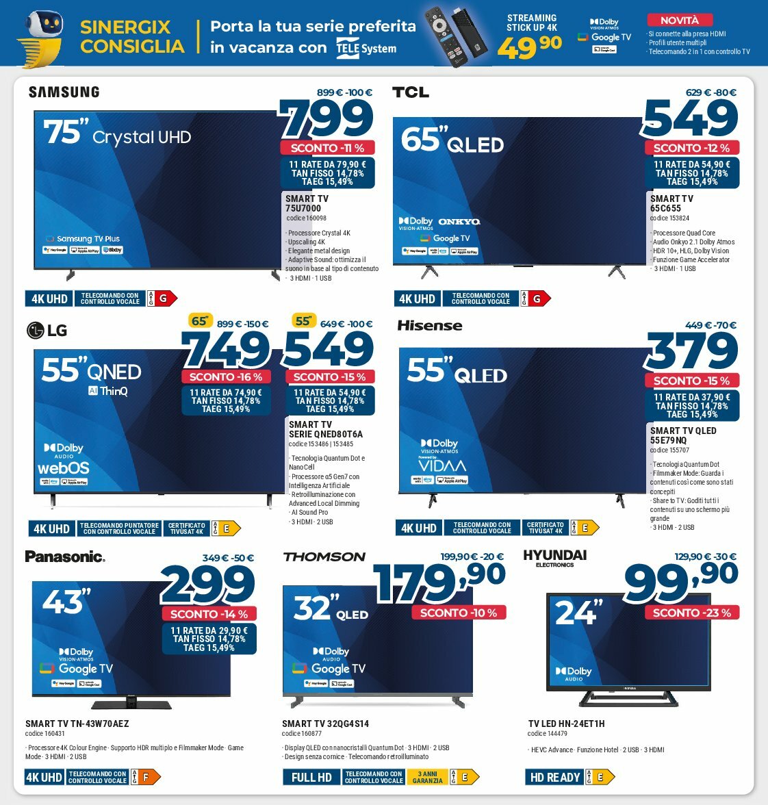 sinergy - Volantino Sinergy valido dal 08/08 al 31/08 - page: 6