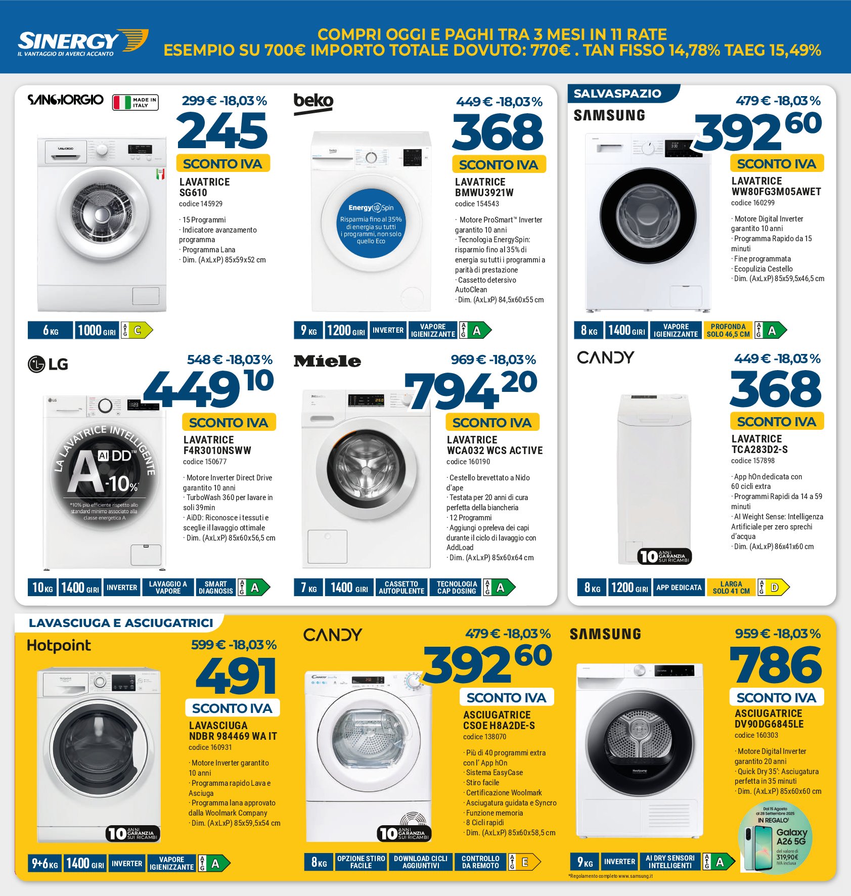 sinergy - Volantino Sinergy valido dal 05/09 al 02/10 - page: 2