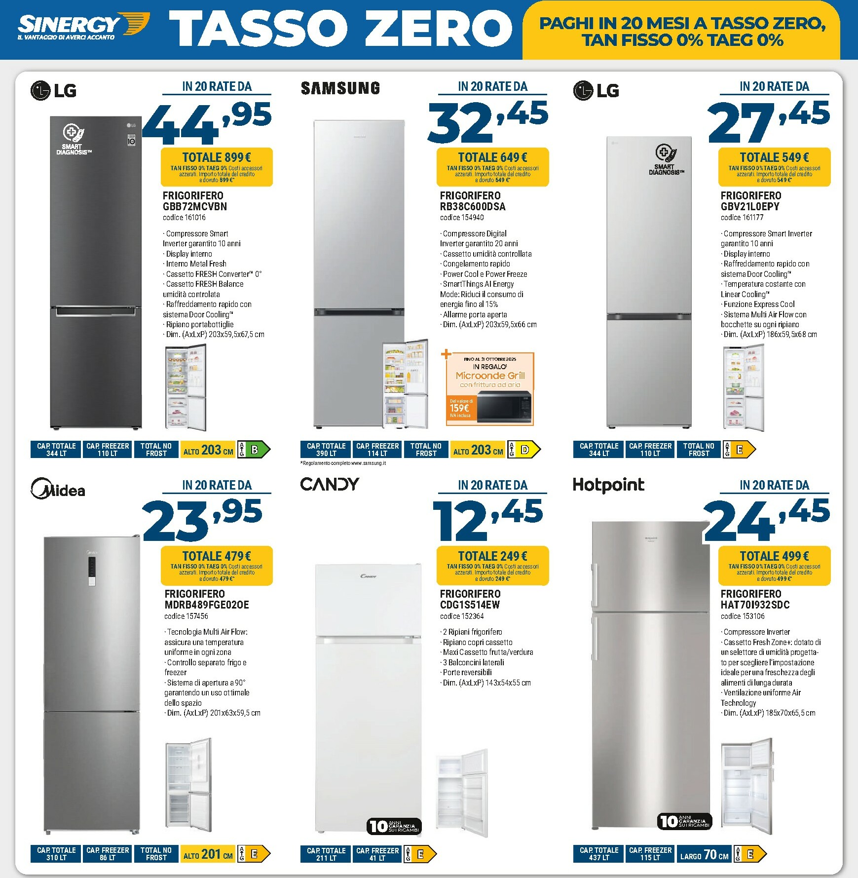 sinergy - Volantino Sinergy valido dal 03/10 al 22/10 - page: 4