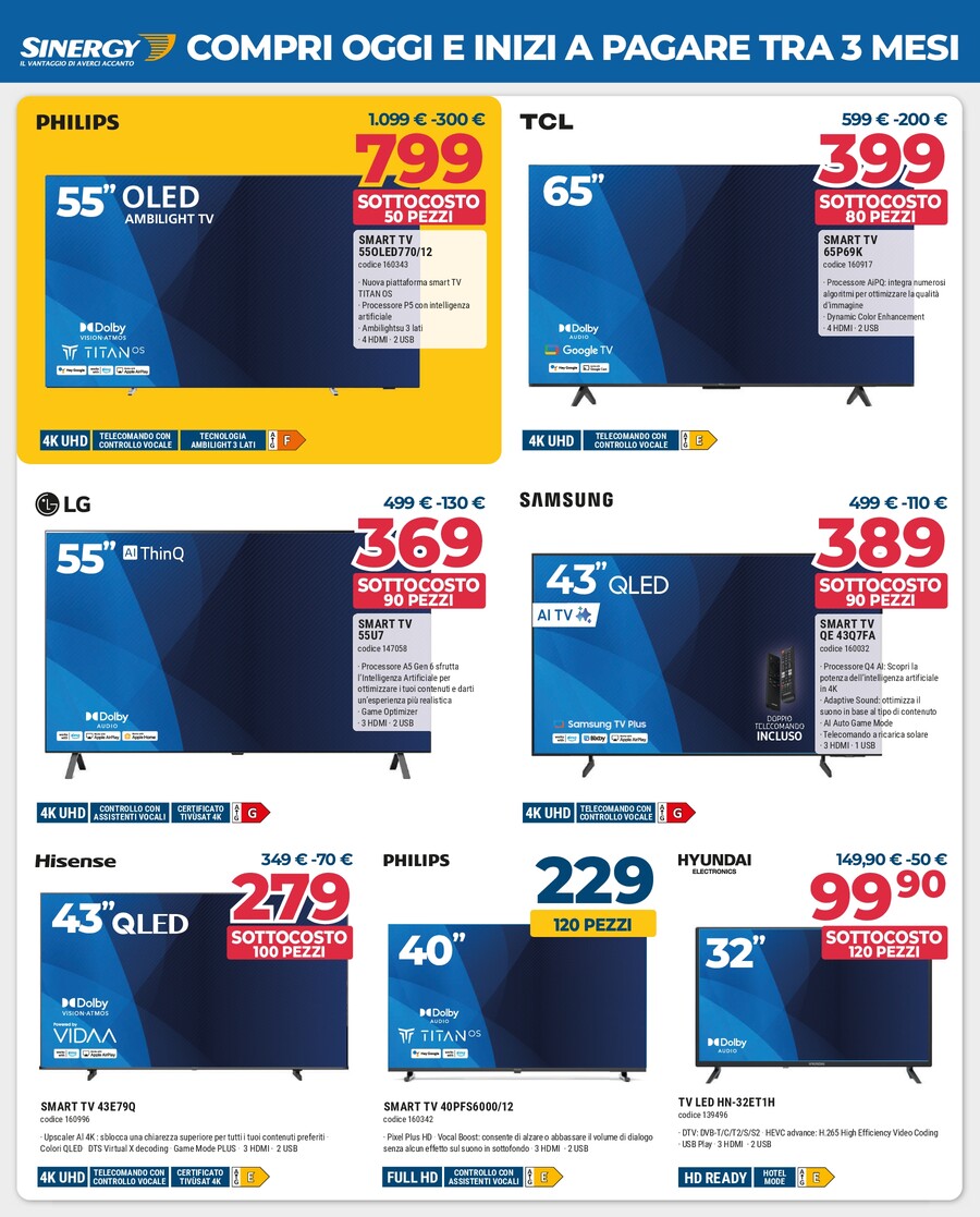 sinergy - Volantino Sinergy valido dal 23/10 al 01/11 - page: 2
