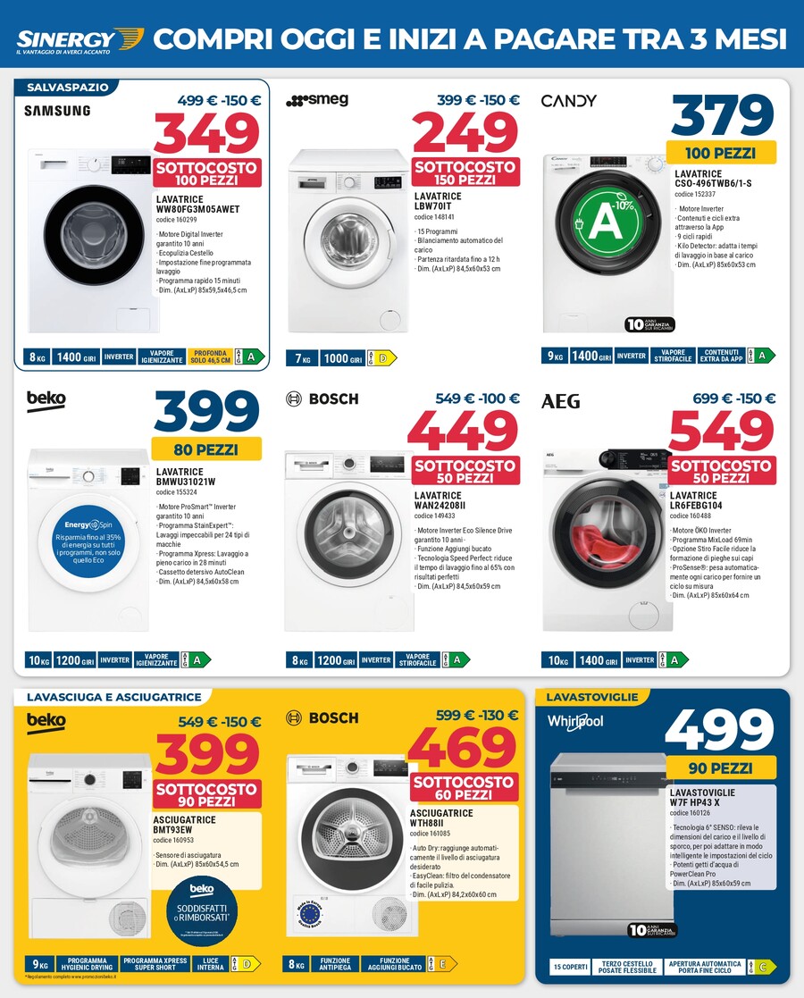 sinergy - Volantino Sinergy valido dal 23/10 al 01/11 - page: 4