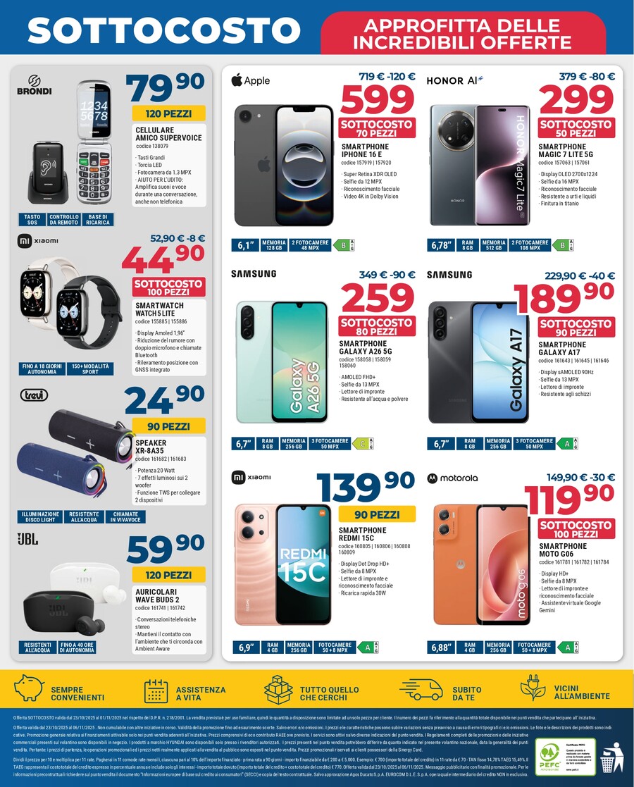 sinergy - Volantino Sinergy valido dal 23/10 al 01/11 - page: 8