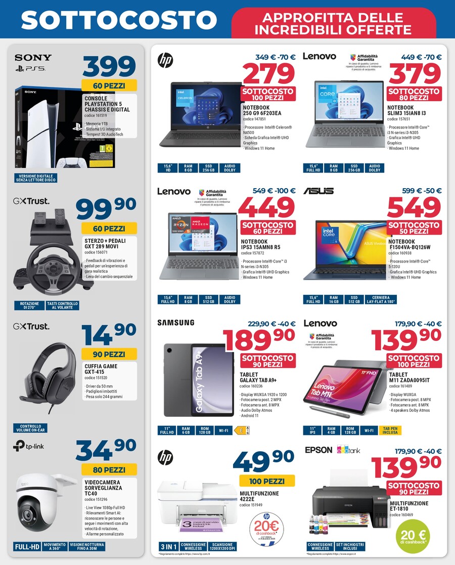 sinergy - Volantino Sinergy valido dal 23/10 al 01/11 - page: 3