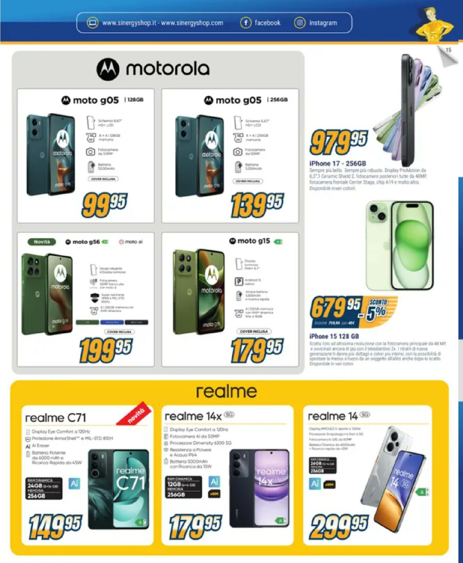 sinergy - Volantino Sinergy valido dal 16/10 al 08/11 - page: 15