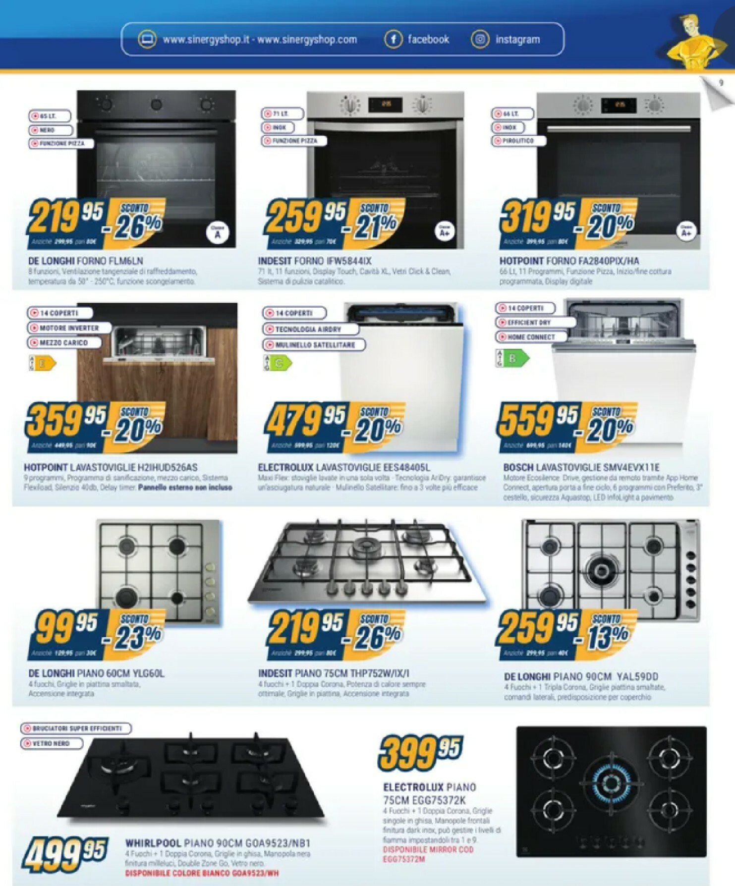 sinergy - Volantino Sinergy valido dal 16/10 al 08/11 - page: 9