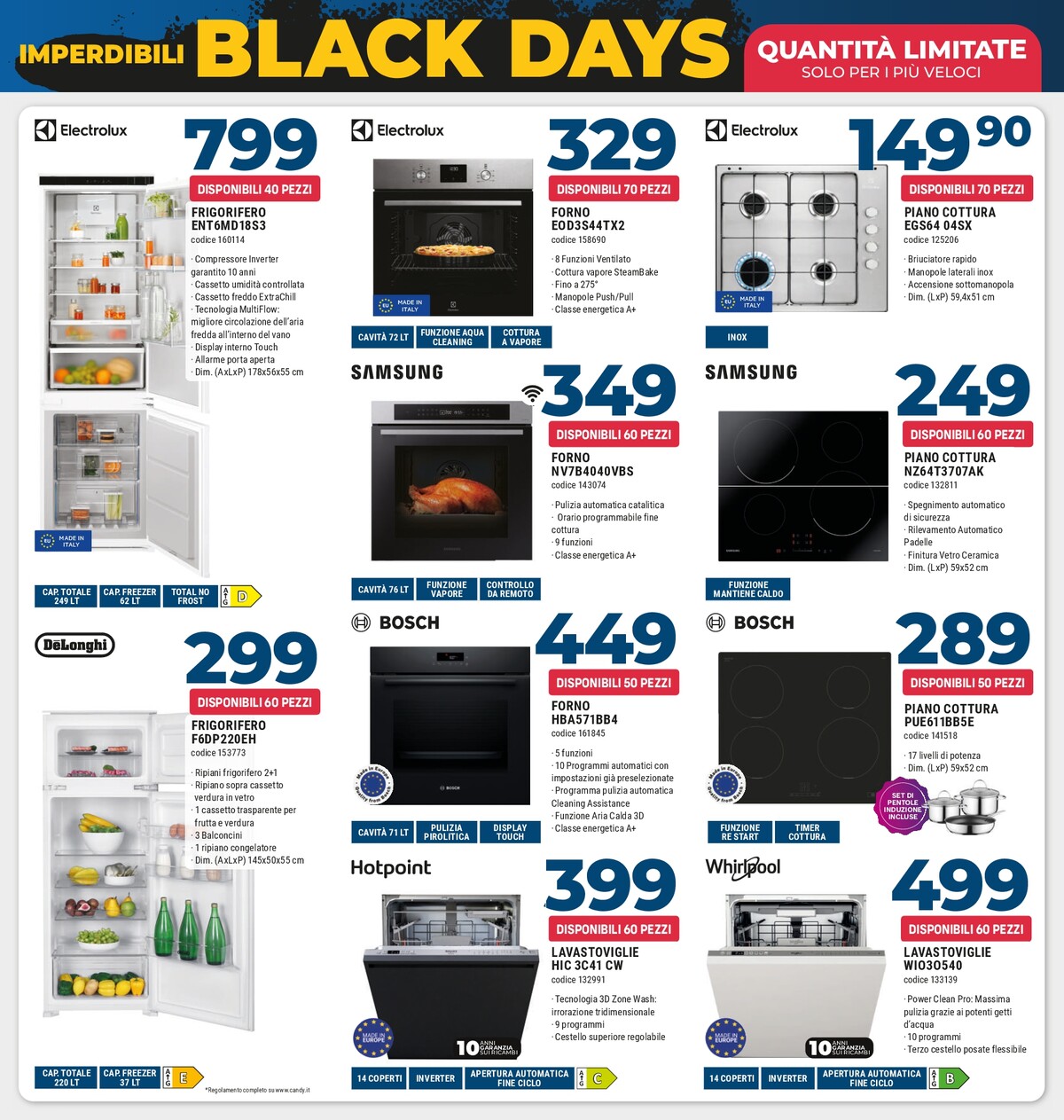 sinergy - Volantino Sinergy - Black Days valido dal 07/11 al 20/11 - page: 10