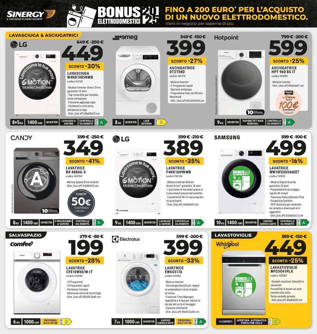 sinergy - Volantino Sinergy - Black Friday valido dal 21/11 al 03/12 - page: 4