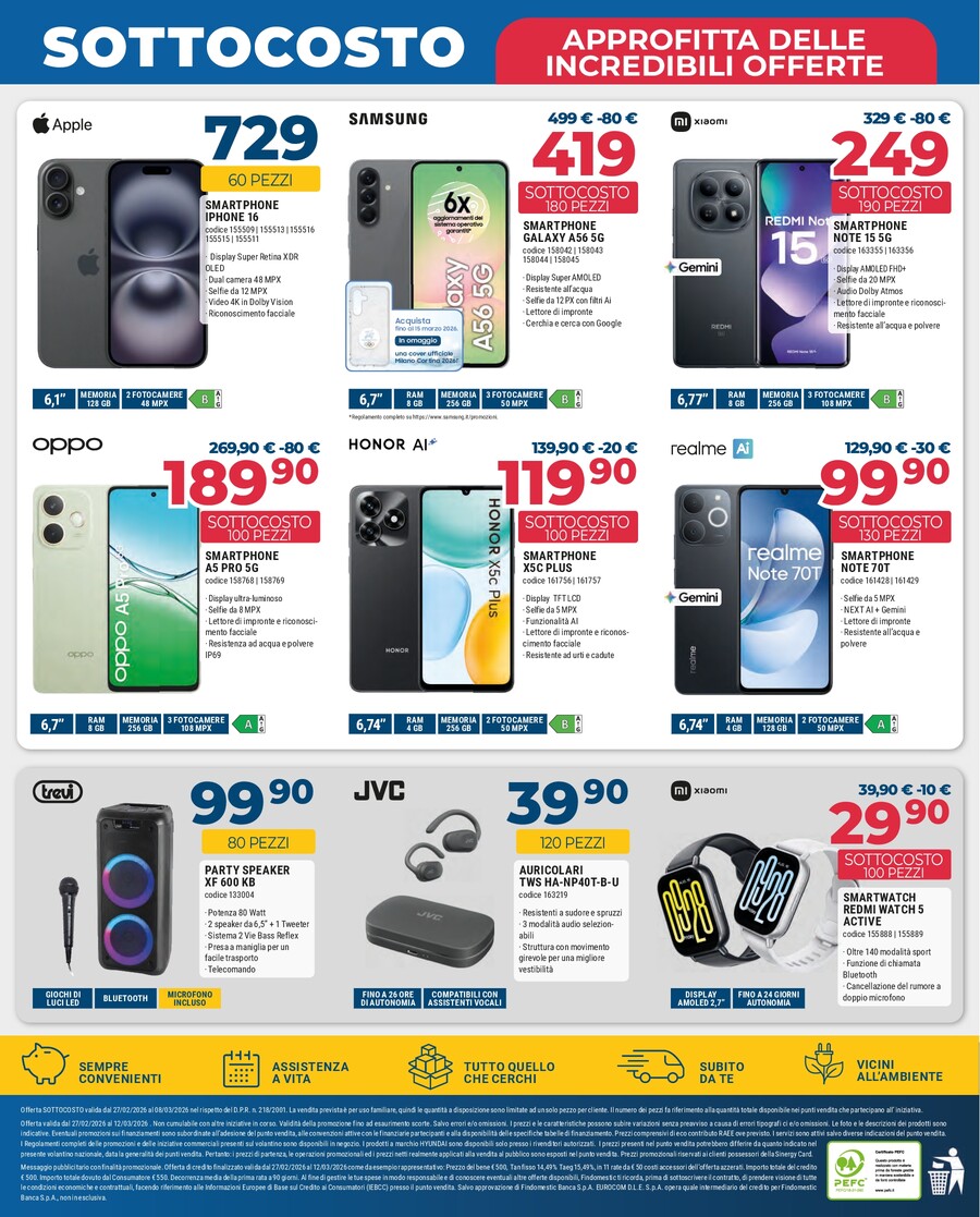 sinergy - Volantino Sinergy valido dal 27/02/2026 al 08/03/2026 - page: 8