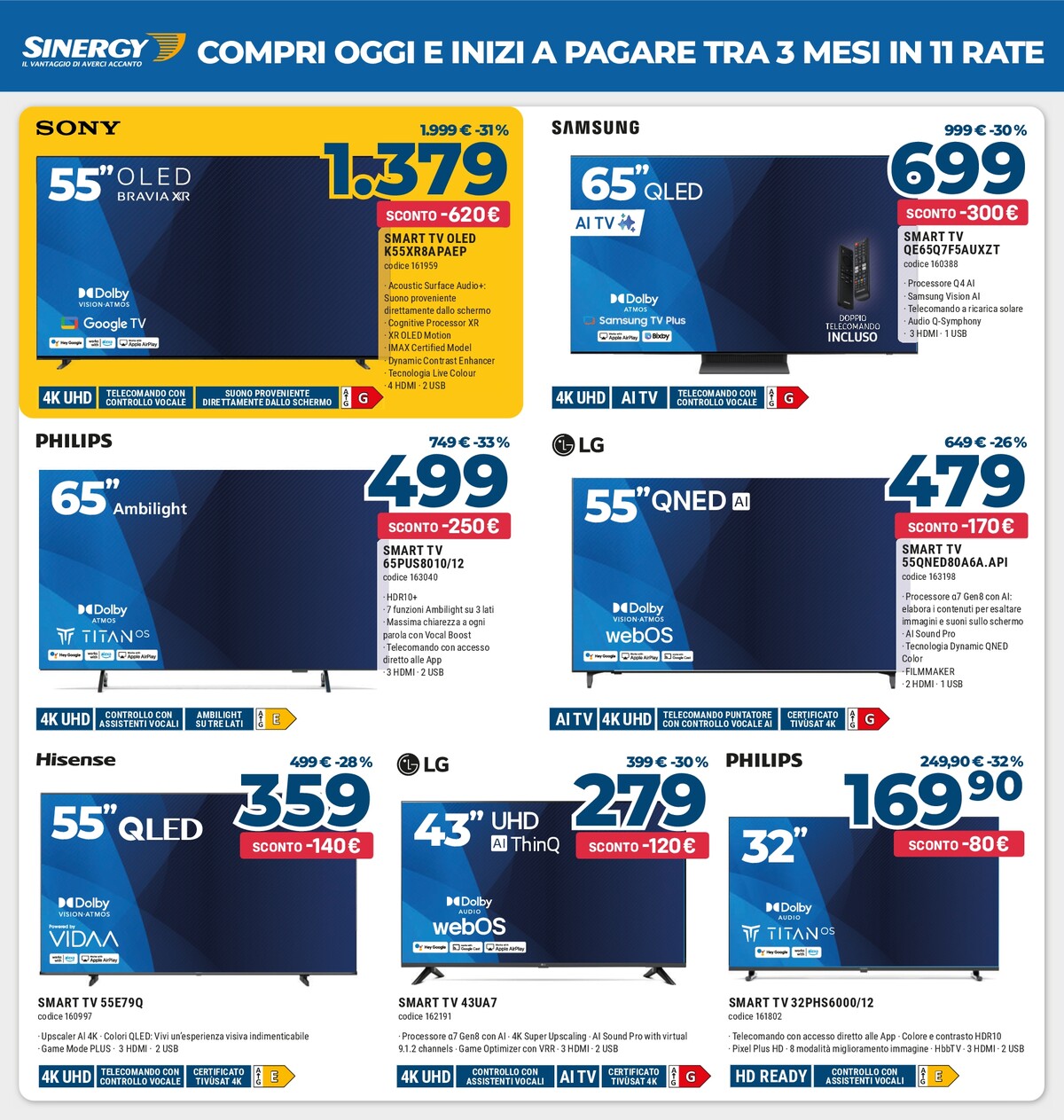 sinergy - Volantino Sinergy valido dal 13/03/2026 al 04/04/2026 - page: 8