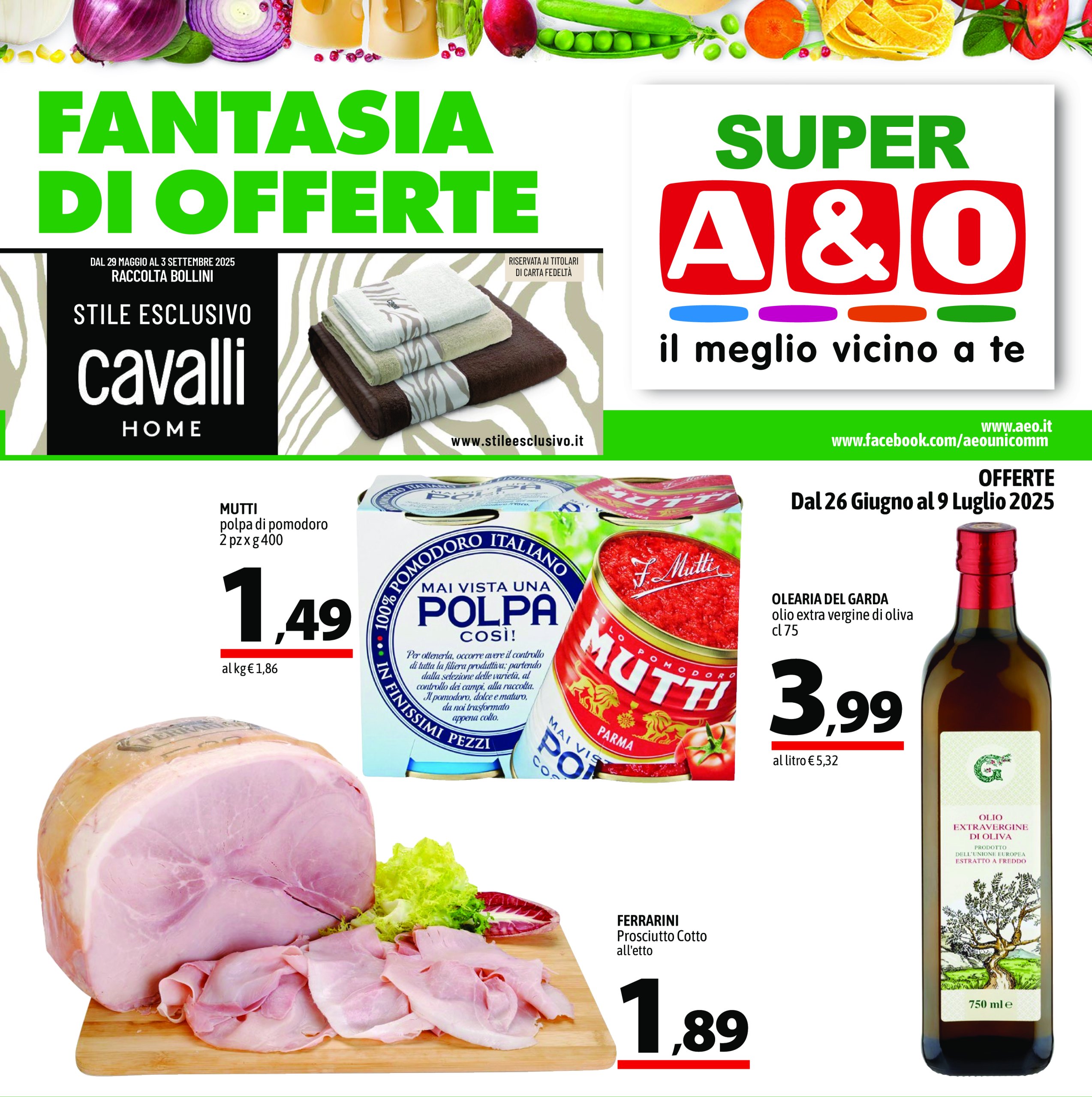a-o - Volantino A&O valido dal 26/06 al 09/07