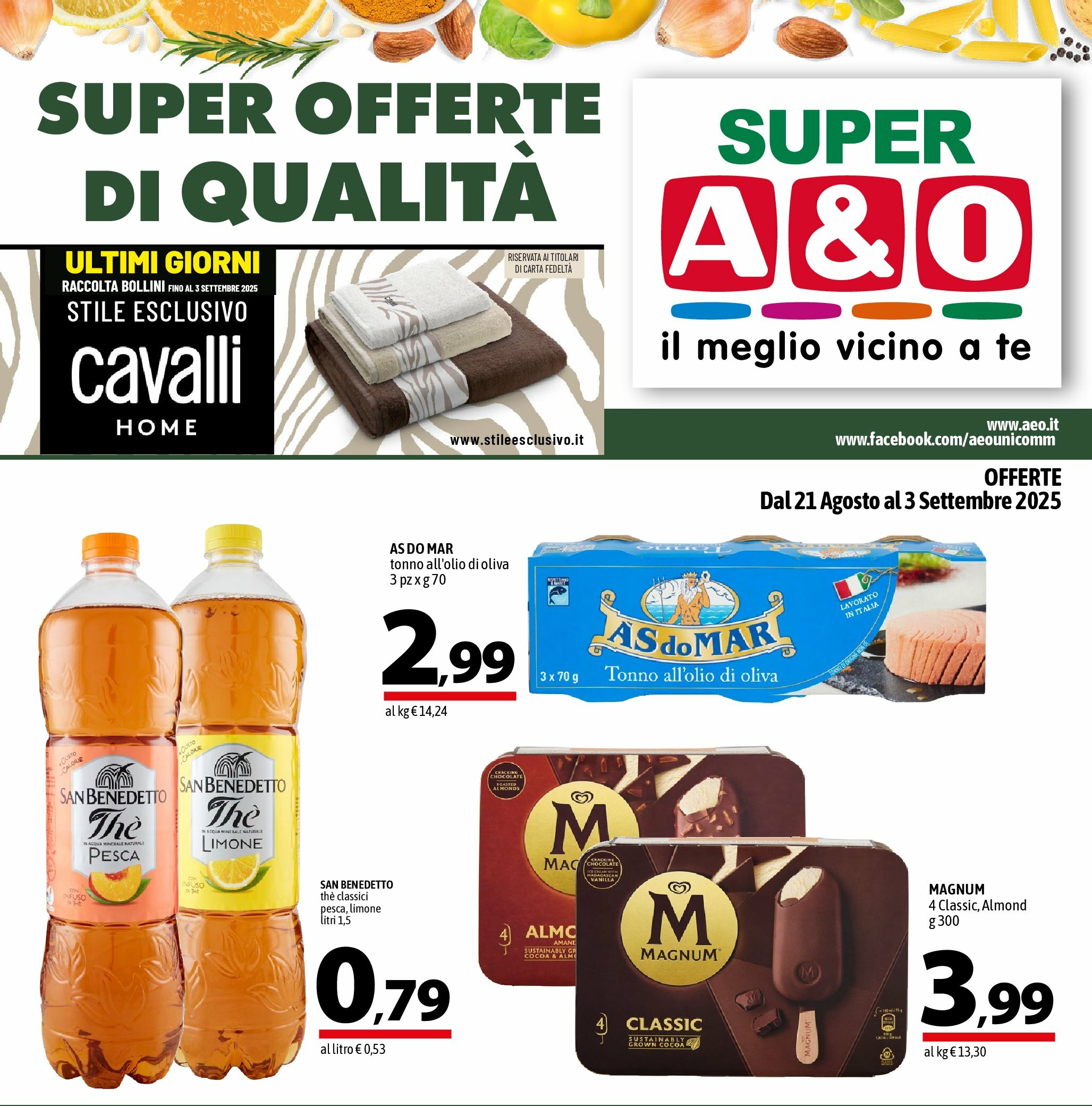 a-o - Volantino A&O valido dal 21/08 al 03/09