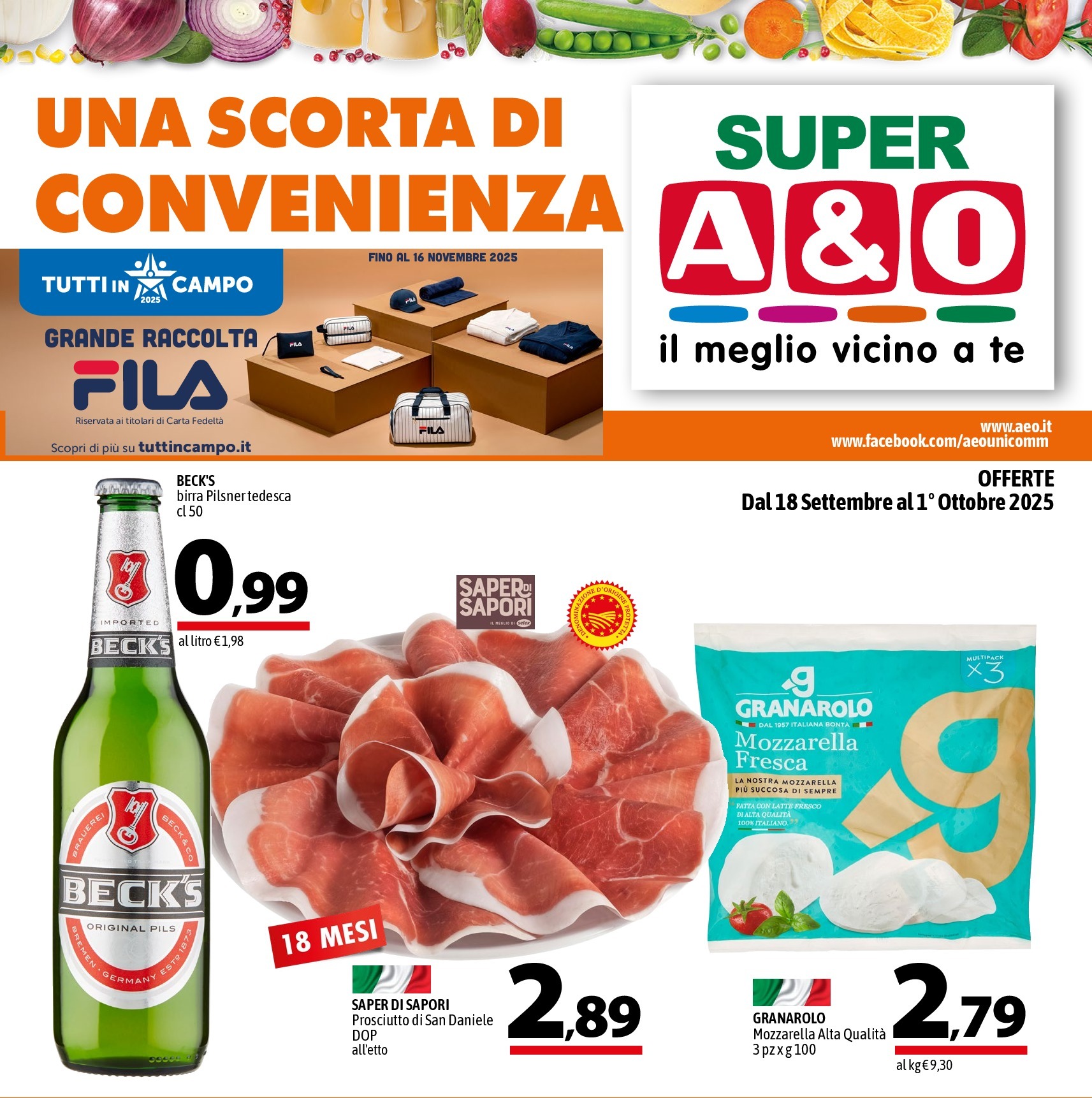 a-o - Volantino A&O valido dal 18/09 al 01/10