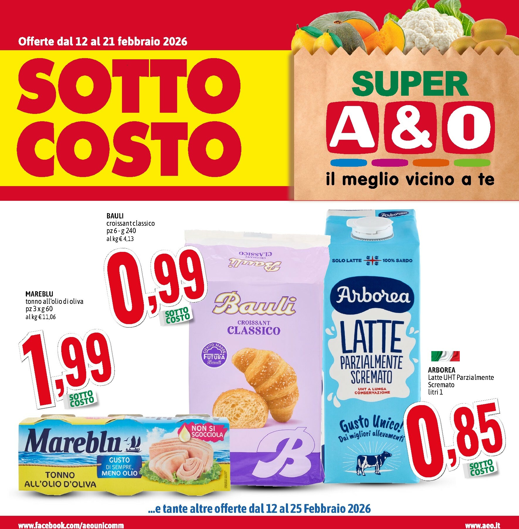 a-o - Volantino A&O valido dal 12/02/2026 al 21/02/2026