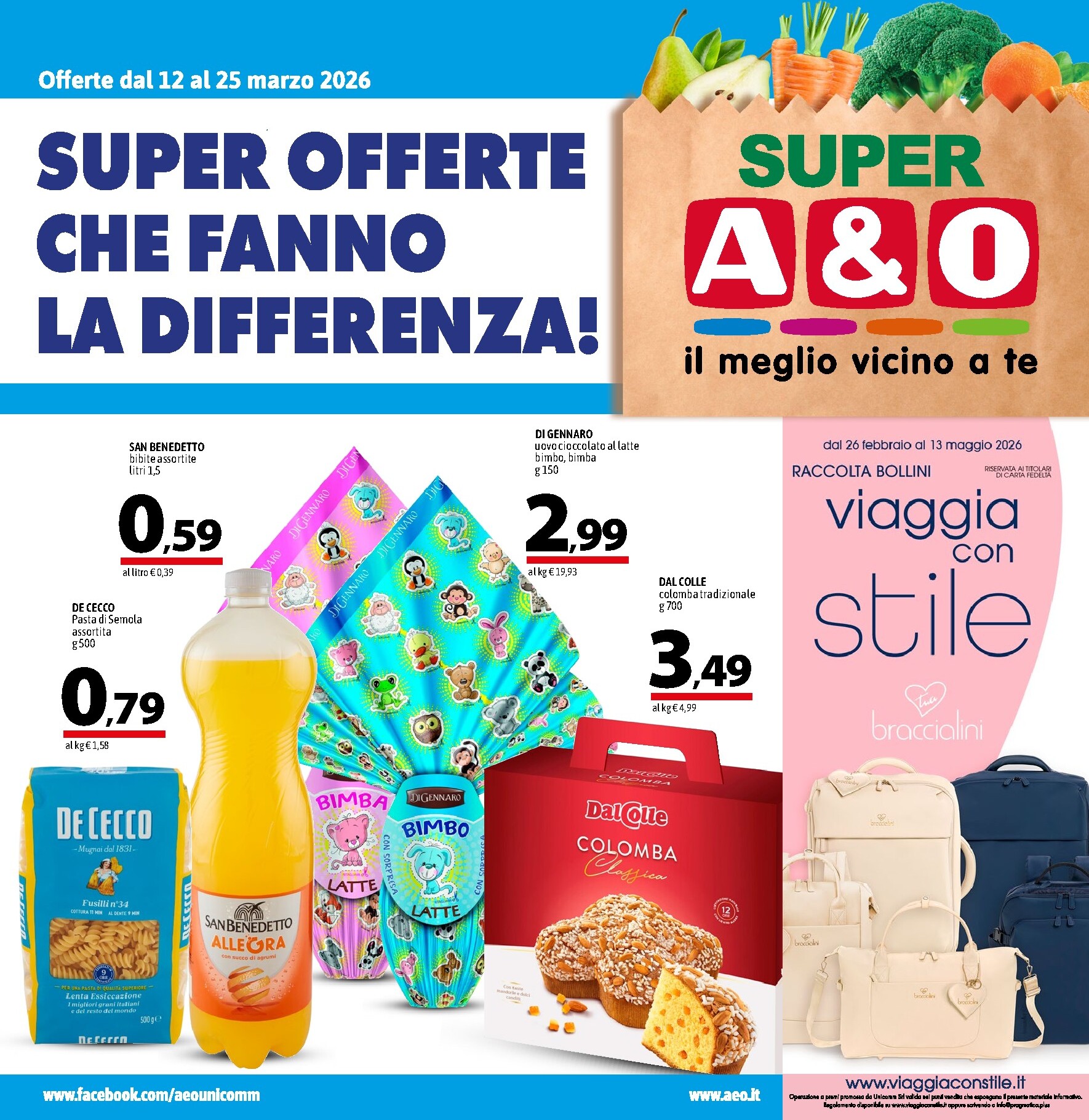 a-o - Volantino A&O valido dal 12/03/2026 al 25/03/2026