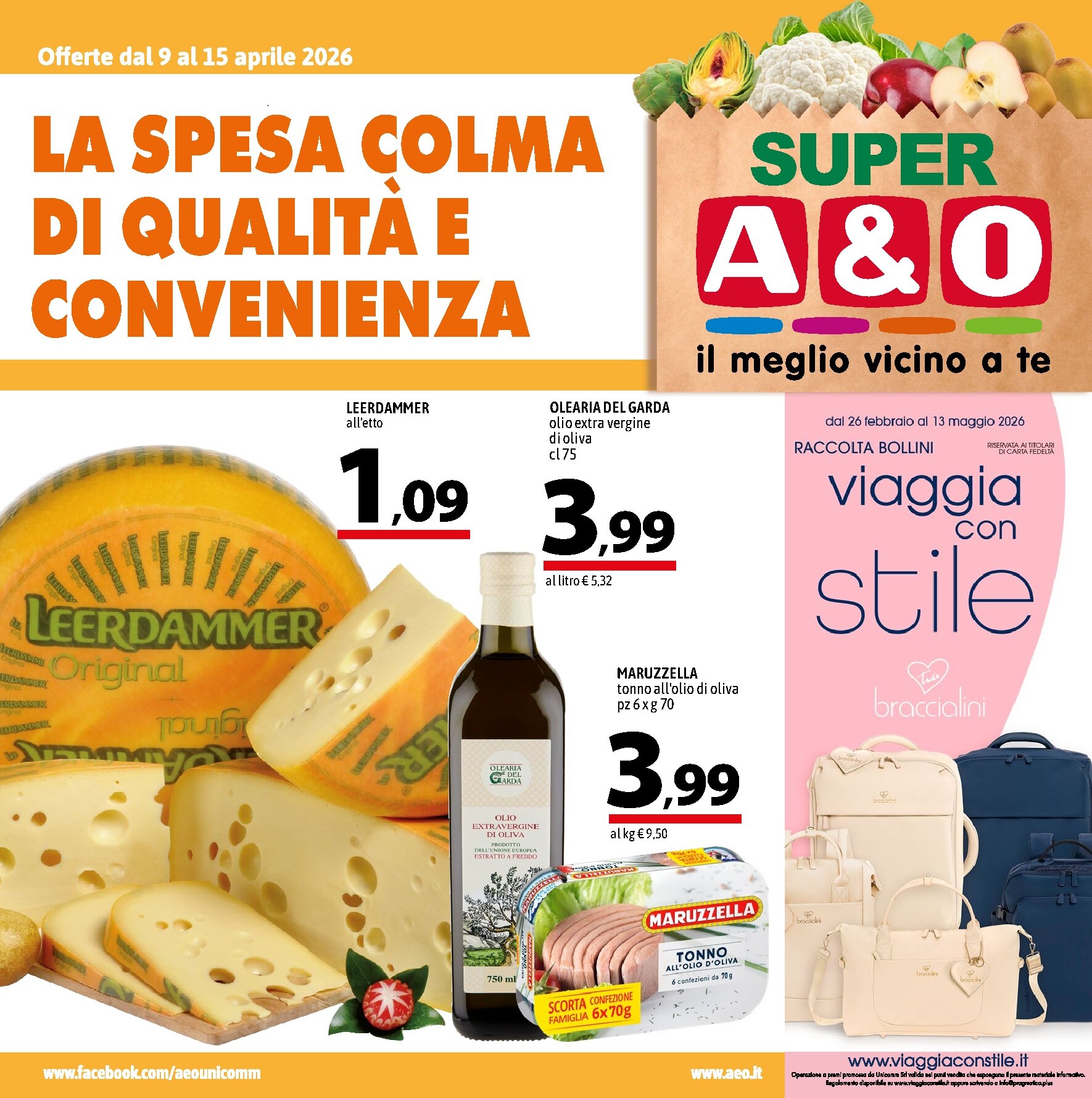 a-o - Volantino attuale di A&O valido dal giovedì 09/04/2026 al mercoledì 15/04/2026