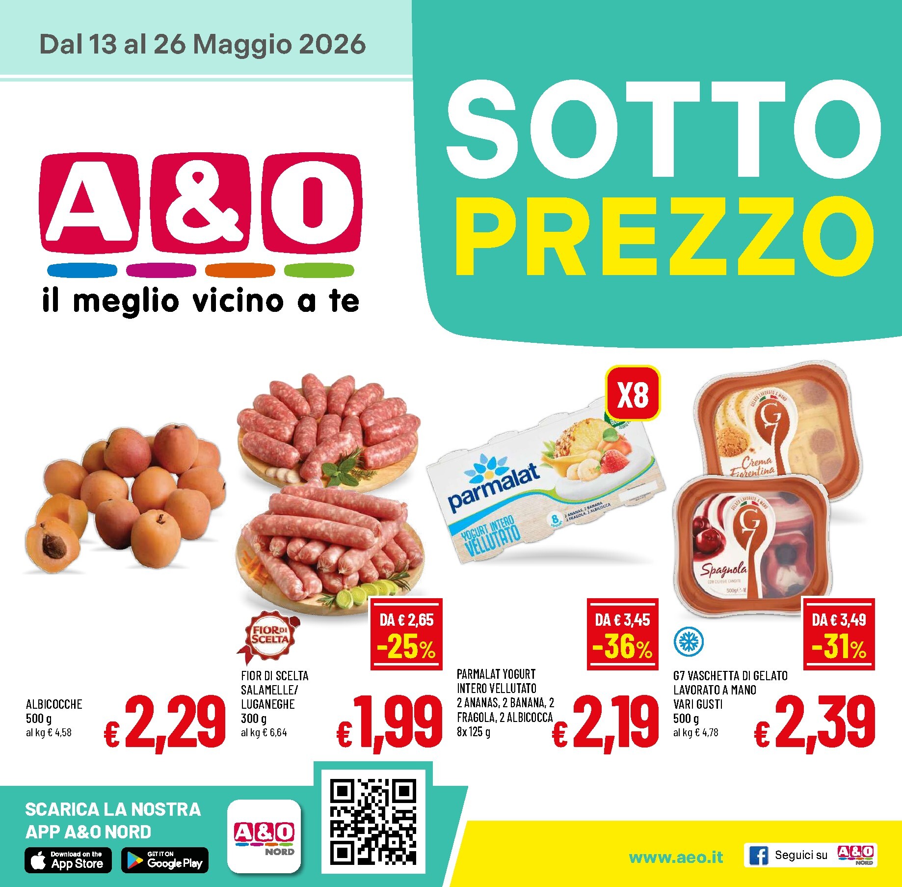a-o - Volantino futuro A&O valido dal mercoledì 13/05/2026 al martedì 26/05/2026