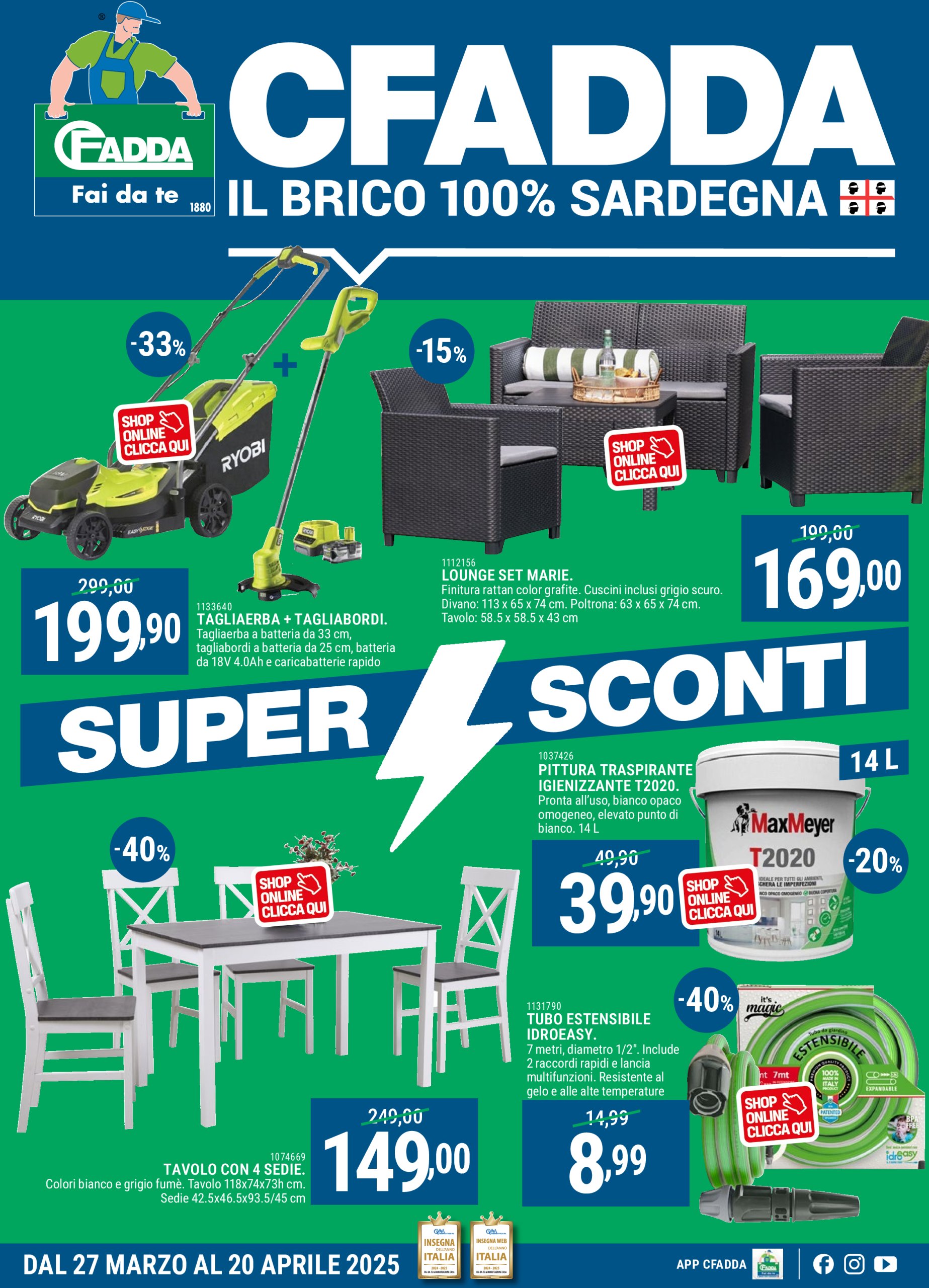 cfadda - Volantino CFADDA valido dal 27/03 al 20/04
