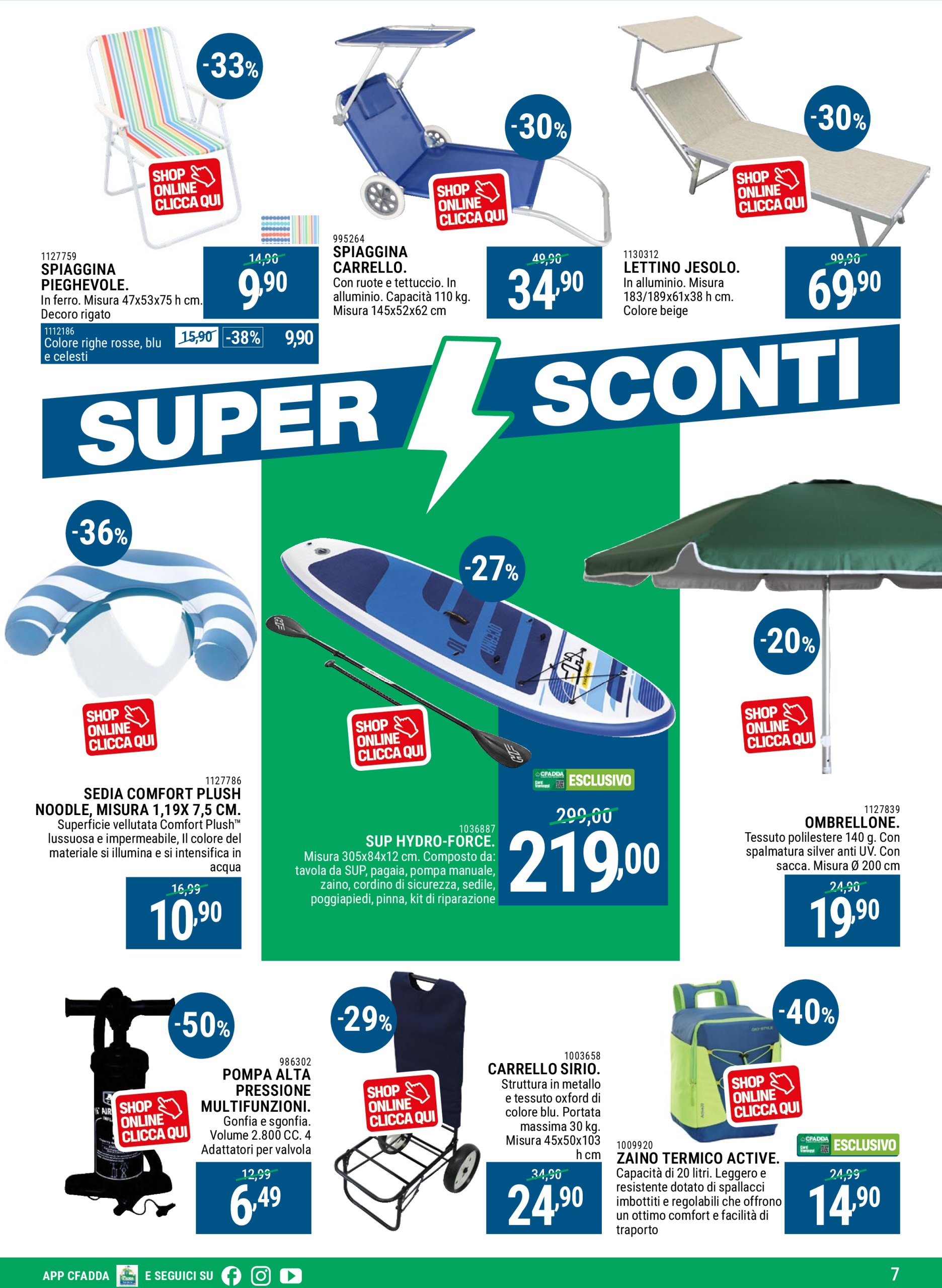 cfadda - Volantino CFADDA valido dal 03/07 al 27/07 - page: 7