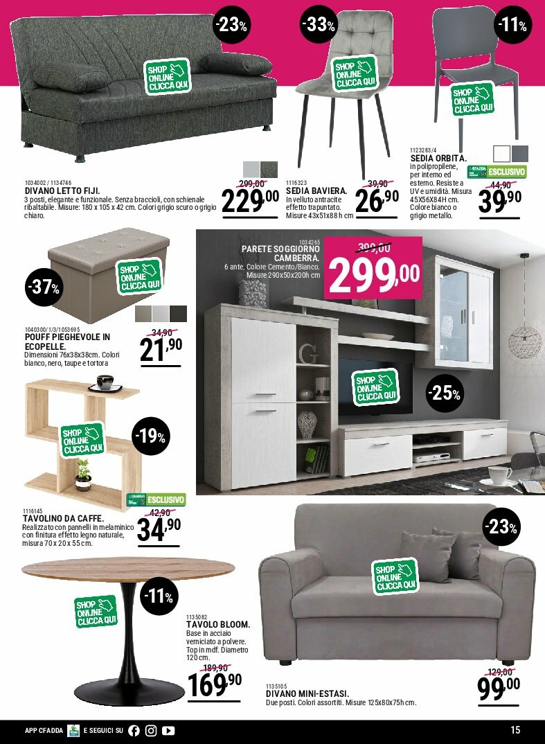 cfadda - Volantino CFADDA valido dal 31/07 al 24/08 - page: 15