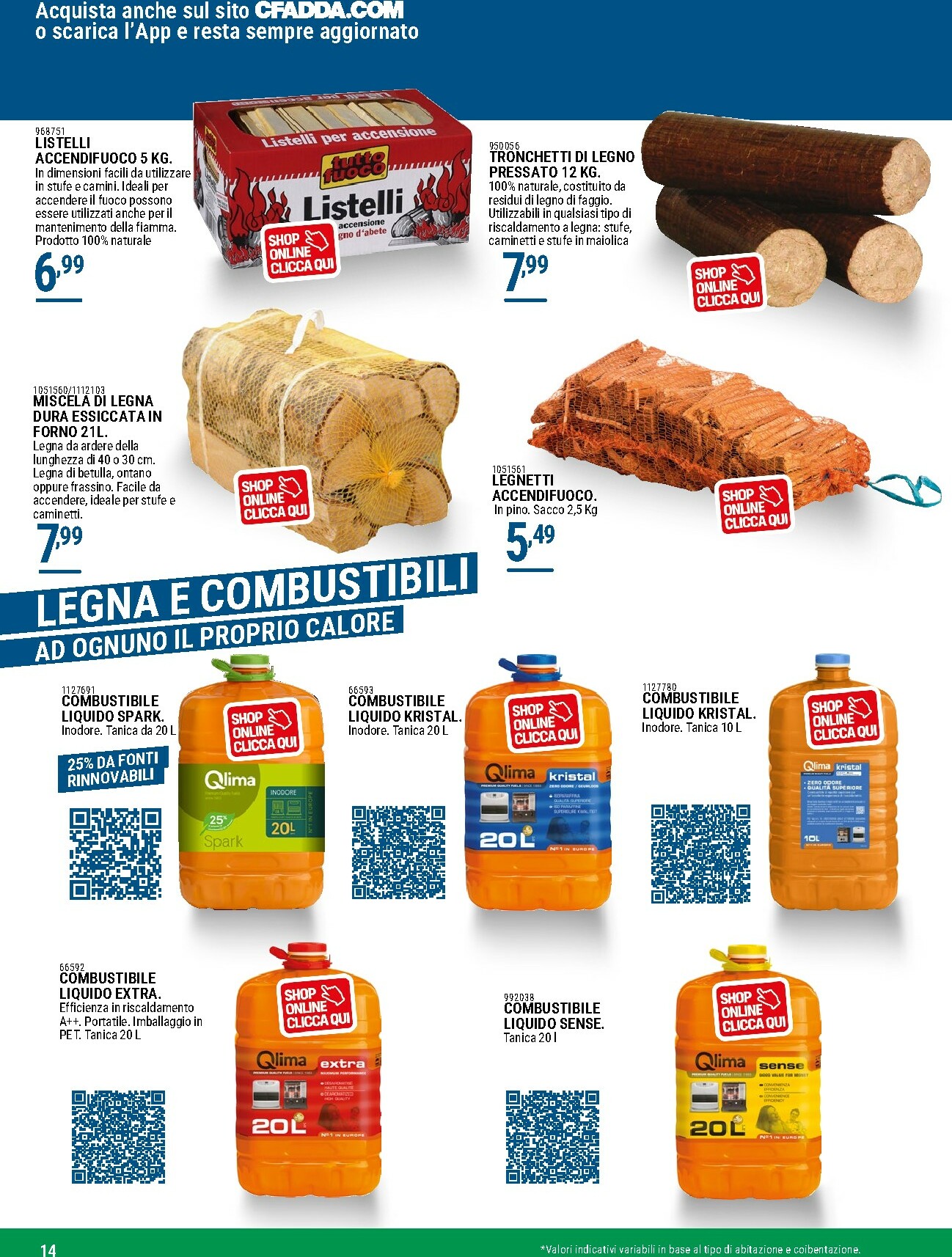 cfadda - Volantino CFADDA - Catalogo Riscaldamento valido dal 01/10 al 28/02 - page: 14