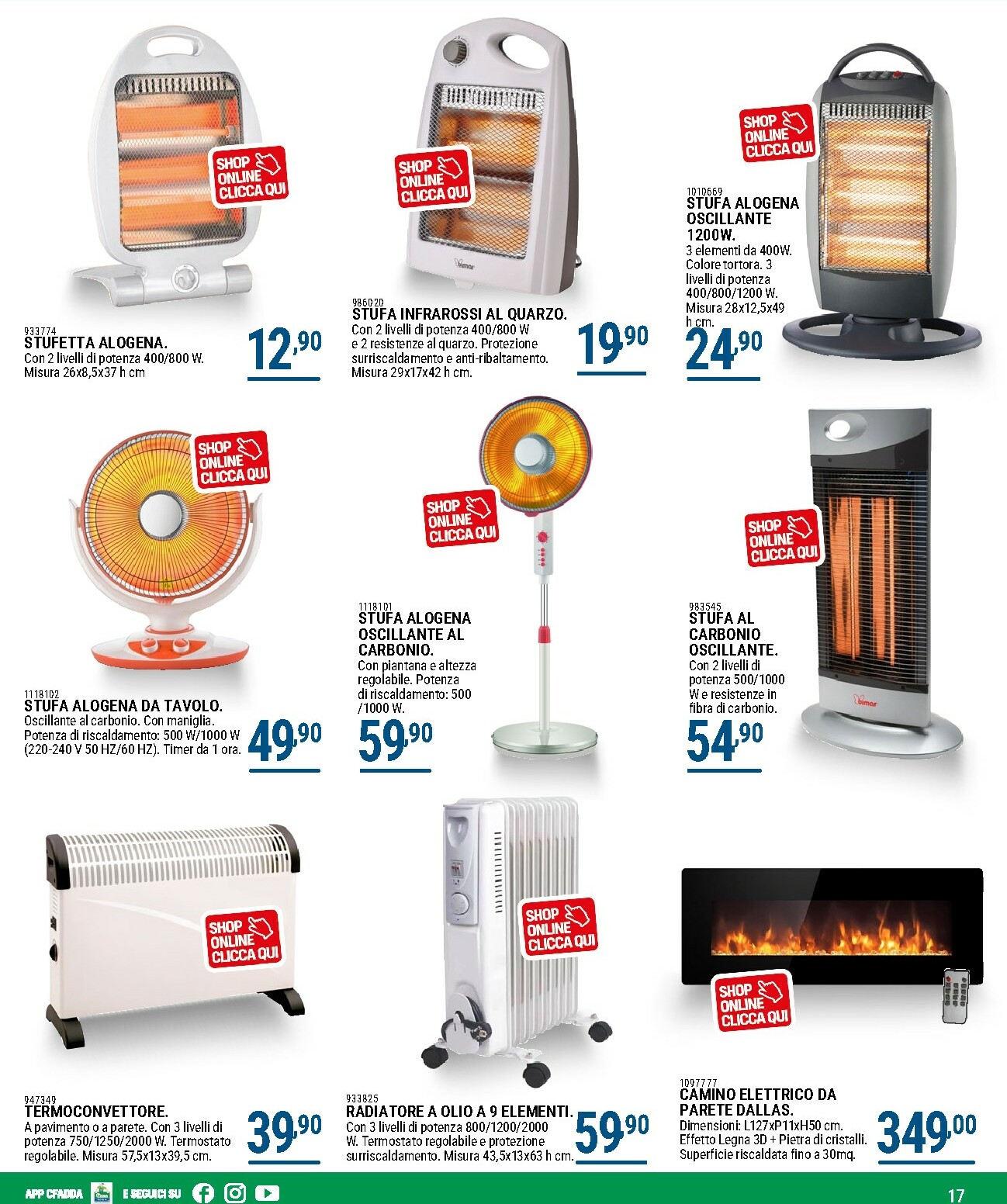 cfadda - Volantino CFADDA - Catalogo Riscaldamento valido dal 01/10 al 28/02 - page: 17