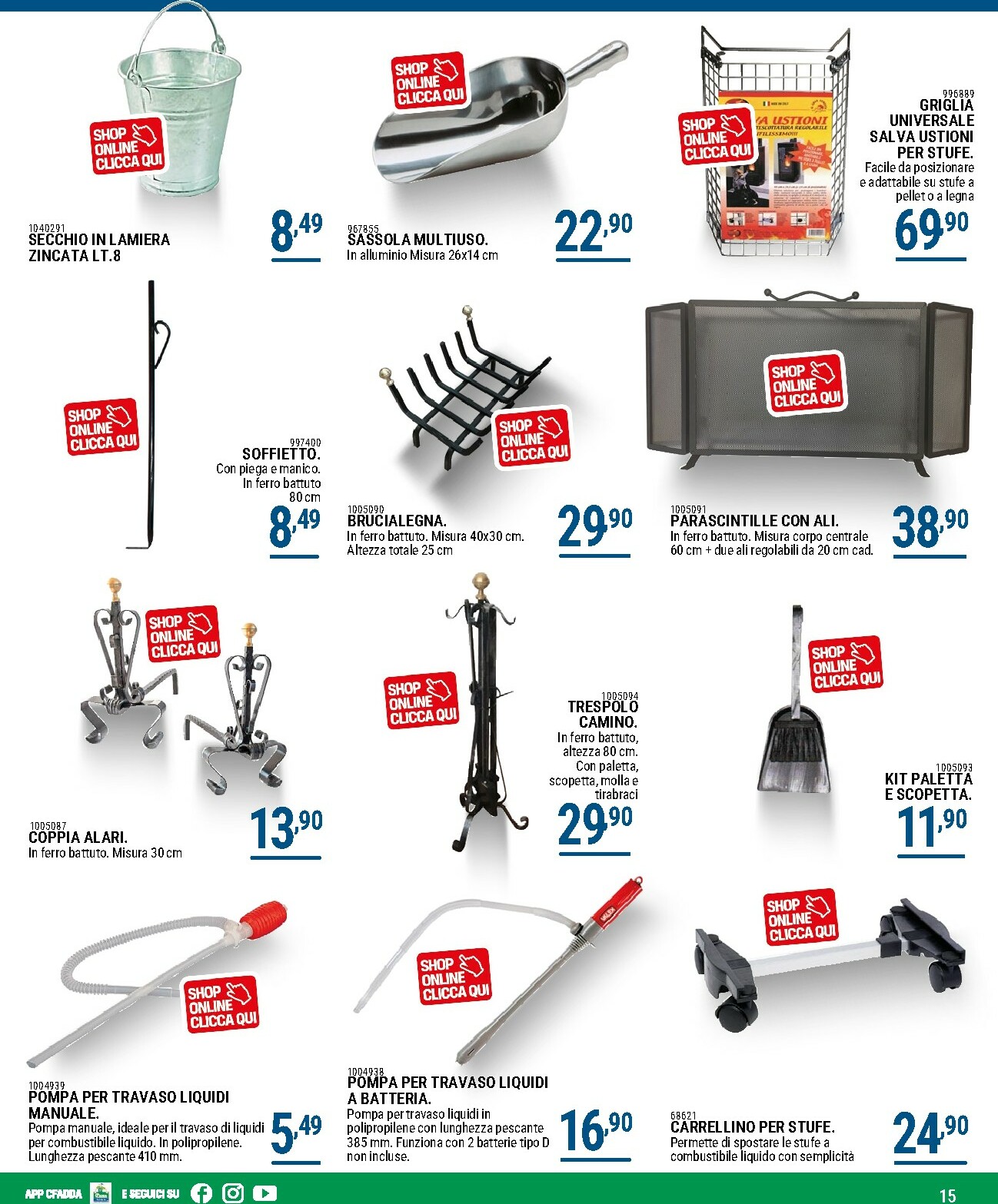 cfadda - Volantino CFADDA - Catalogo Riscaldamento valido dal 01/10 al 28/02 - page: 15