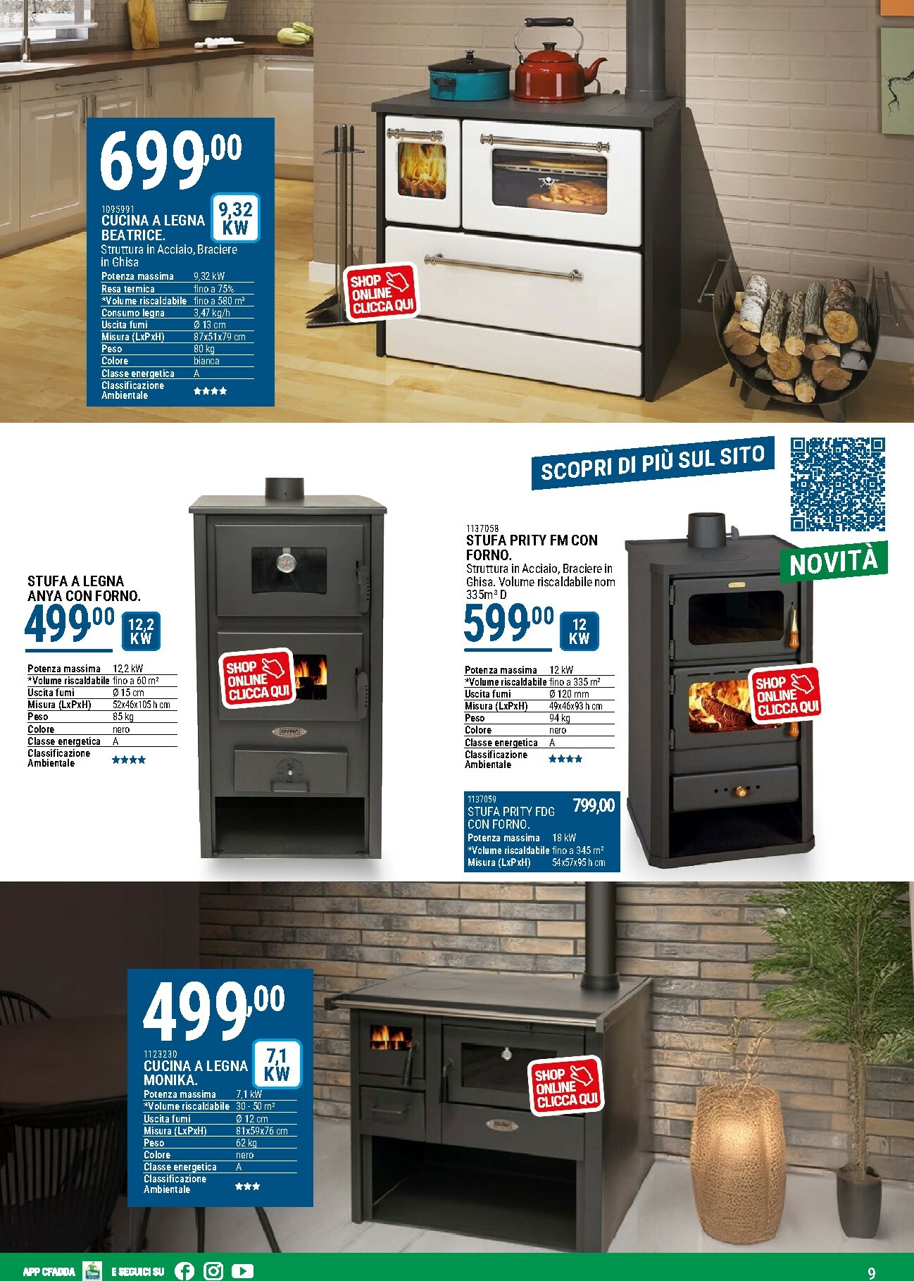 cfadda - Volantino CFADDA - Catalogo Riscaldamento valido dal 01/10 al 28/02 - page: 9