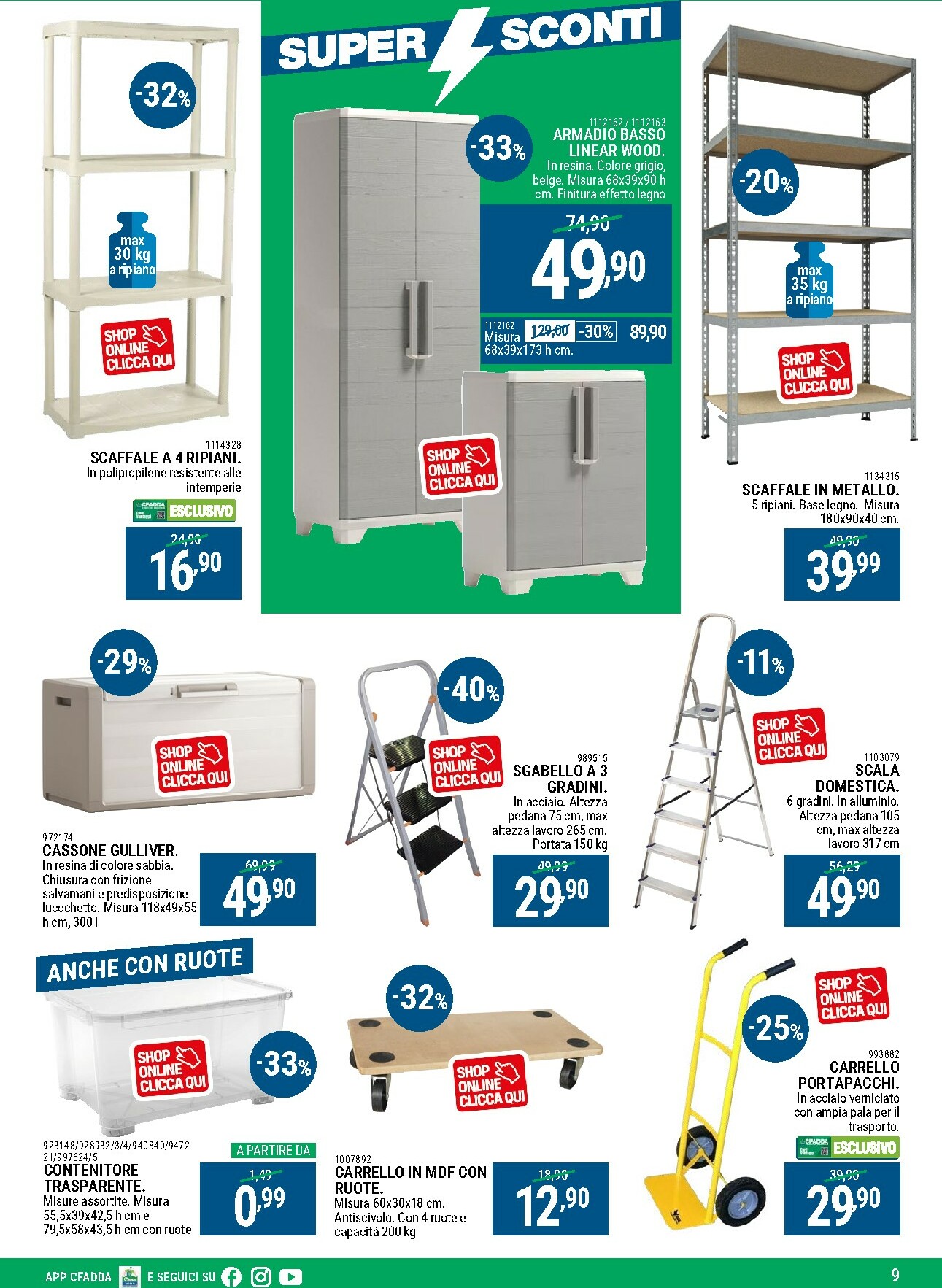 cfadda - Volantino CFADDA valido dal 02/10 al 26/10 - page: 9