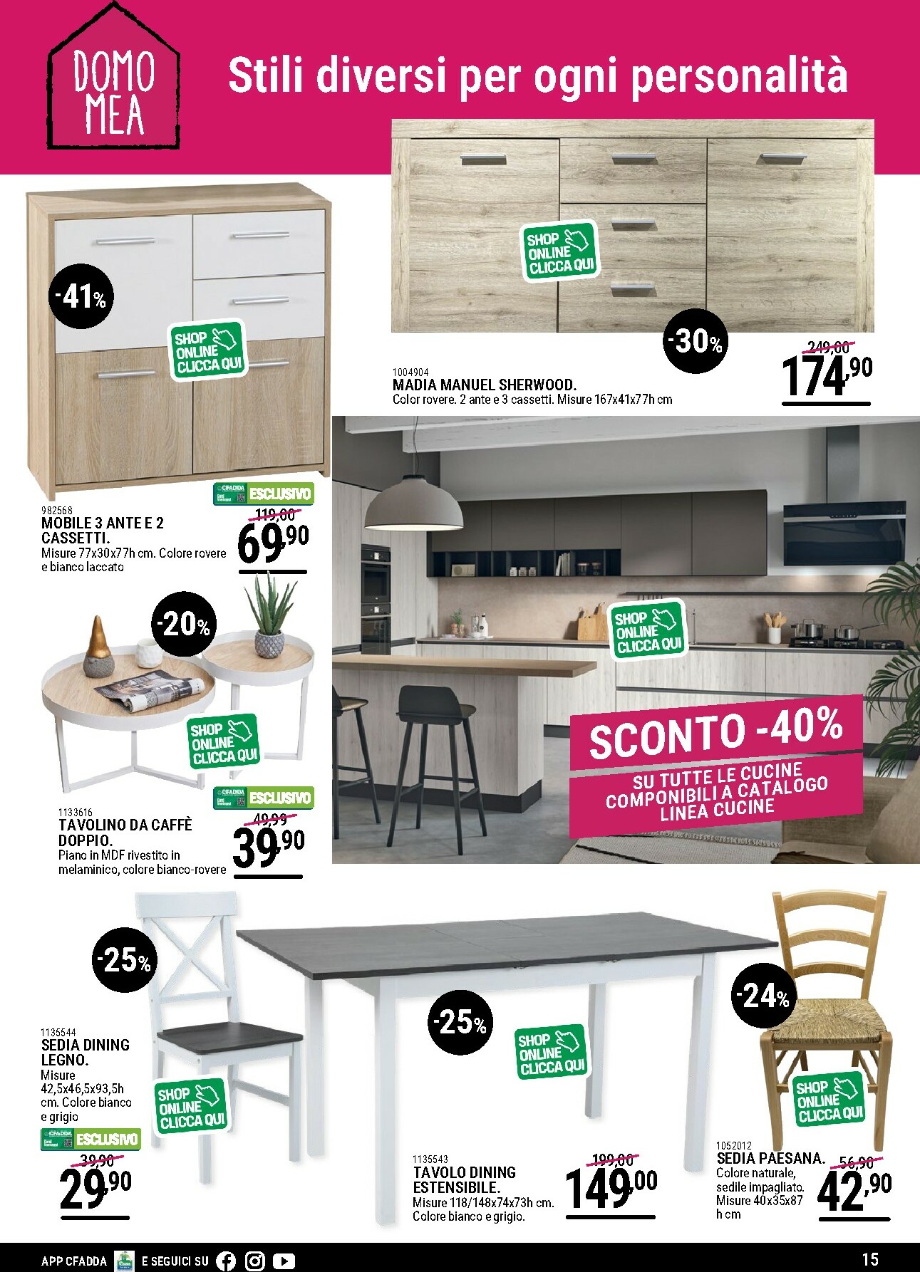 cfadda - Volantino CFADDA valido dal 02/10 al 26/10 - page: 15