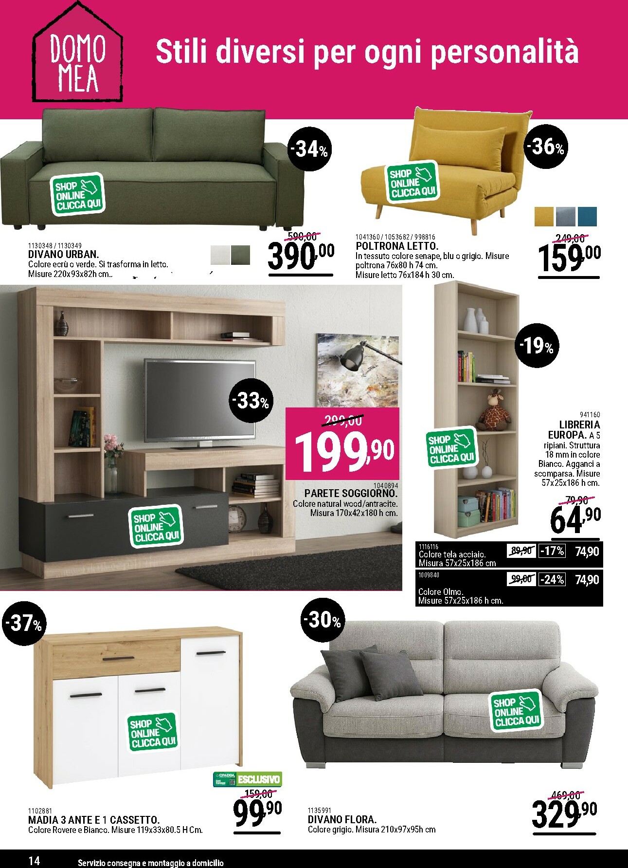 cfadda - Volantino CFADDA valido dal 30/10 al 23/11 - page: 14