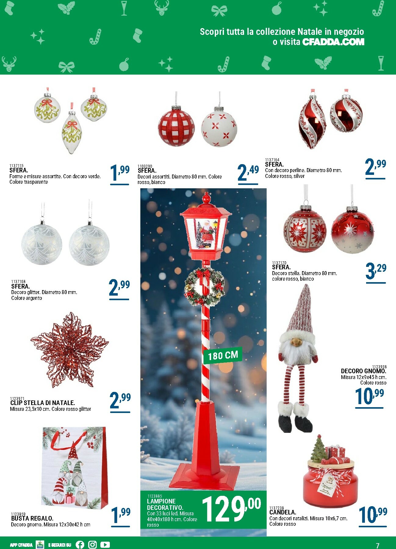 cfadda - Volantino CFADDA - Natale valido dal 01/11 al 06/01 - page: 7
