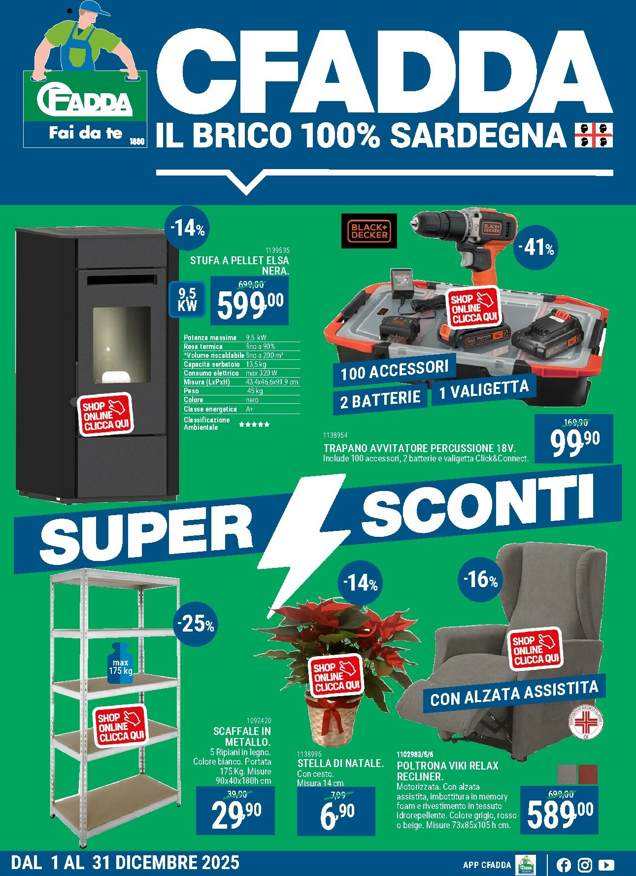 cfadda - Volantino CFADDA valido dal 01/12 al 31/12