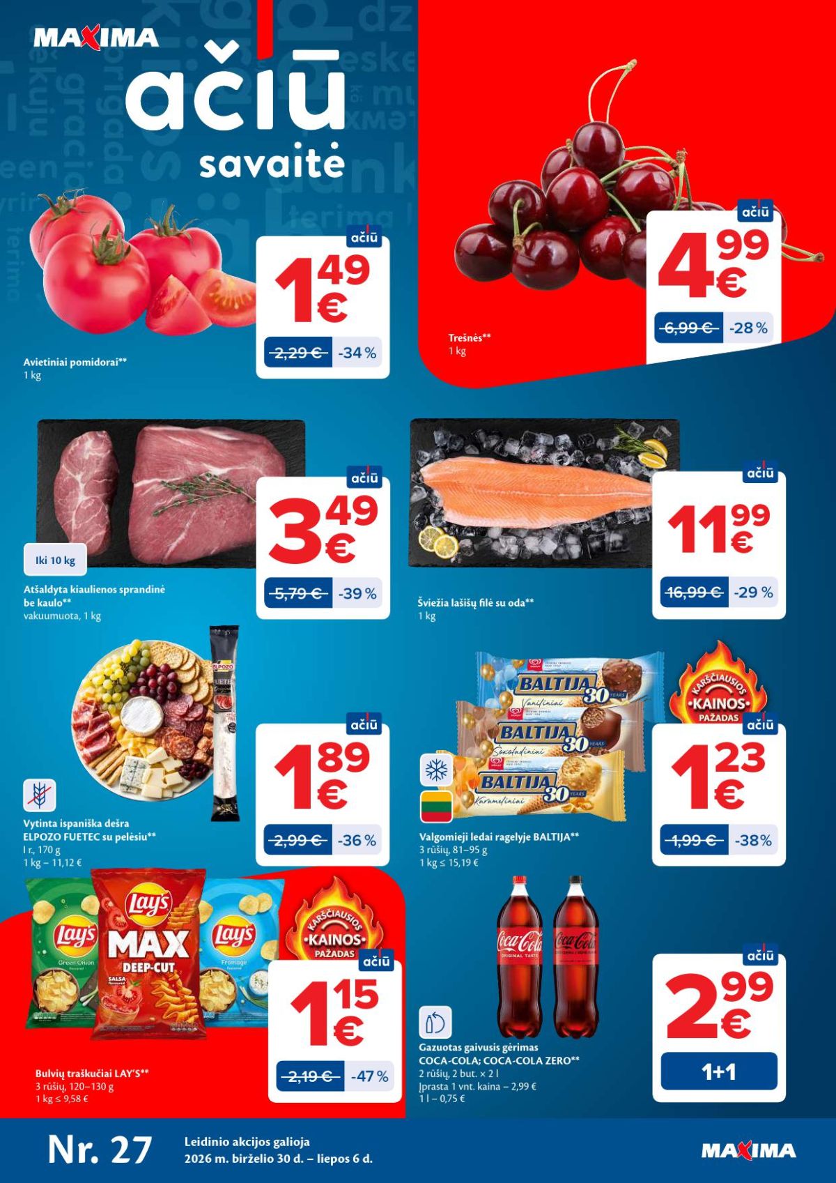 maxima - MAXIMA - Kaininis leidinys Nr.27 (2026 06 30 - 2026 07 06)