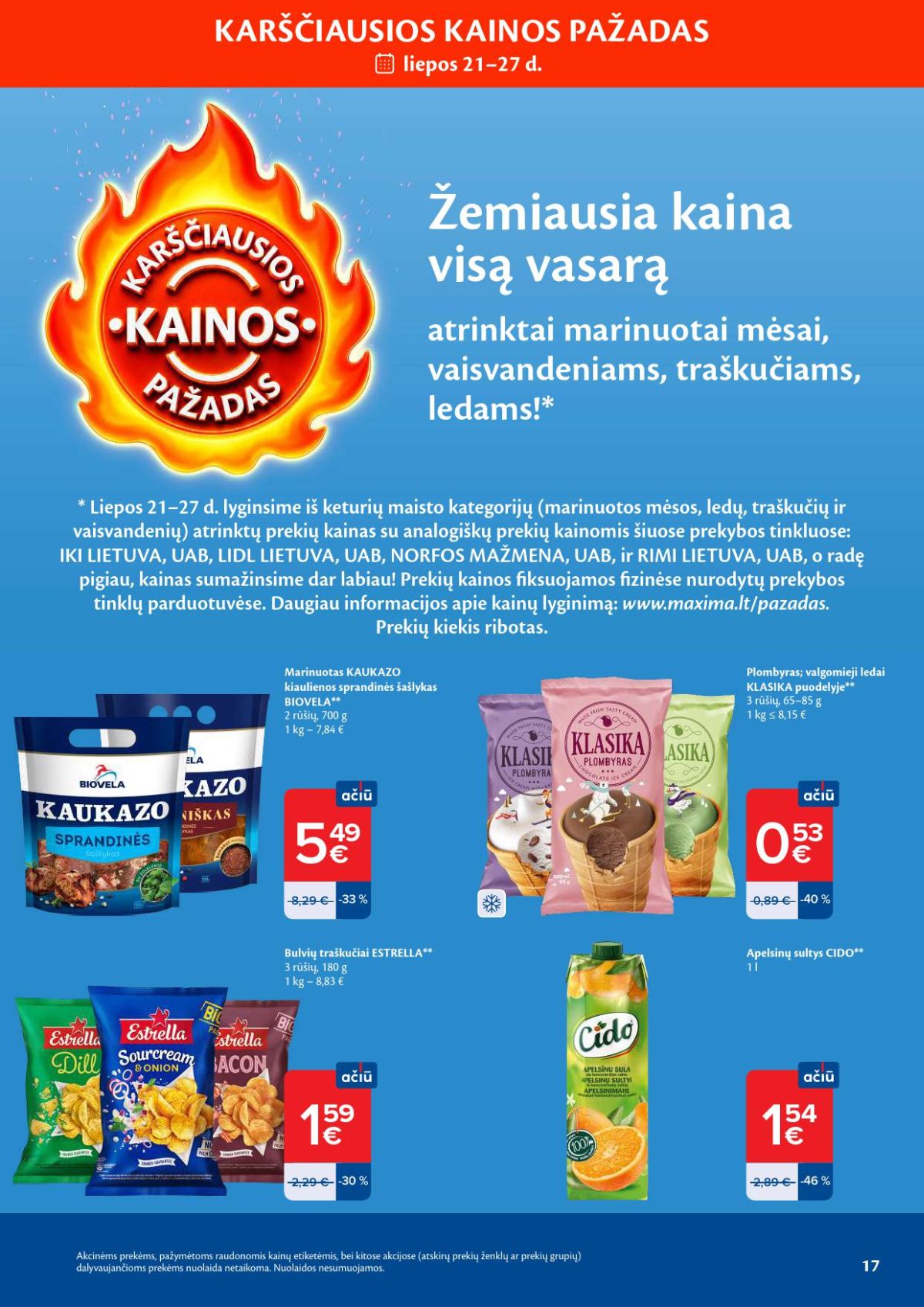 maxima - MAXIMA - Kaininis leidinys Nr.30 (2026 07 21 - 2026 07 27) - page: 9