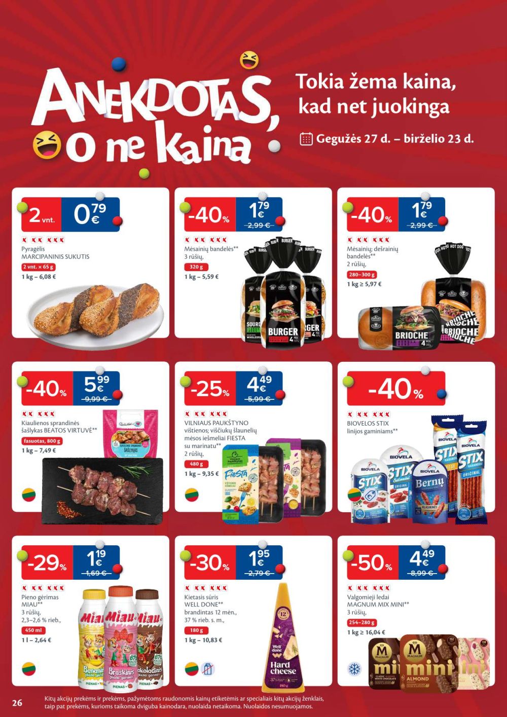 maxima - MAXIMA - Kaininis leidinys Nr.25 (2025 06 17 - 2025 06 23) - page: 26