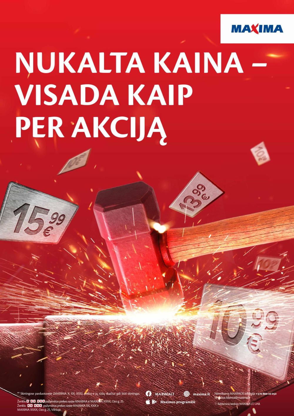 maxima - MAXIMA - Nukalta kaina (2025 07 15 - 2025 07 21)